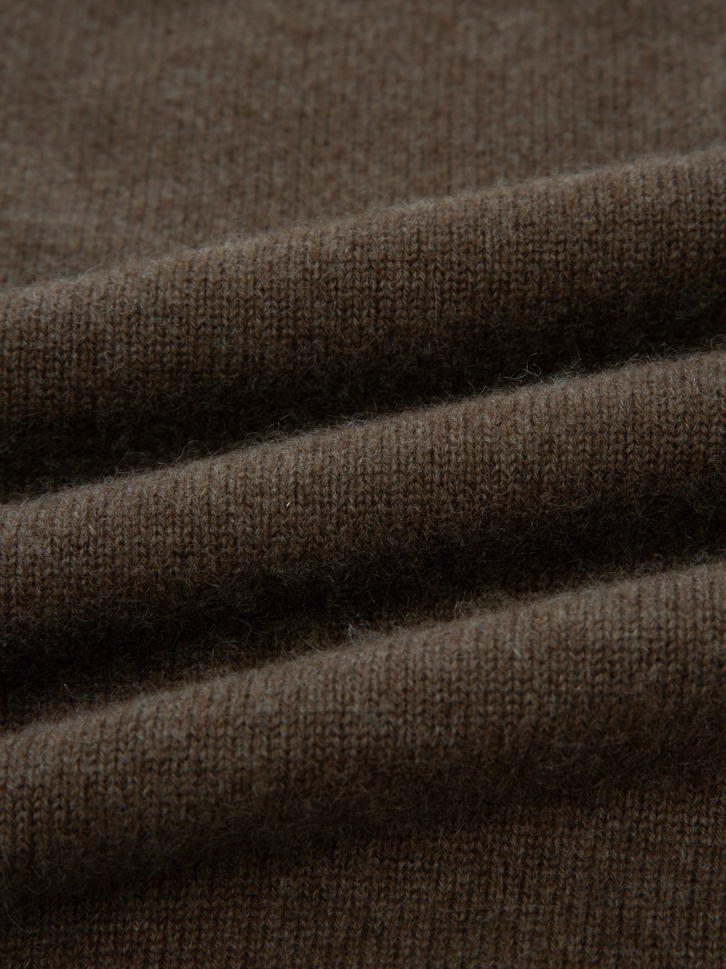 Grønli Kashmirgenser  Dark Brown Melange