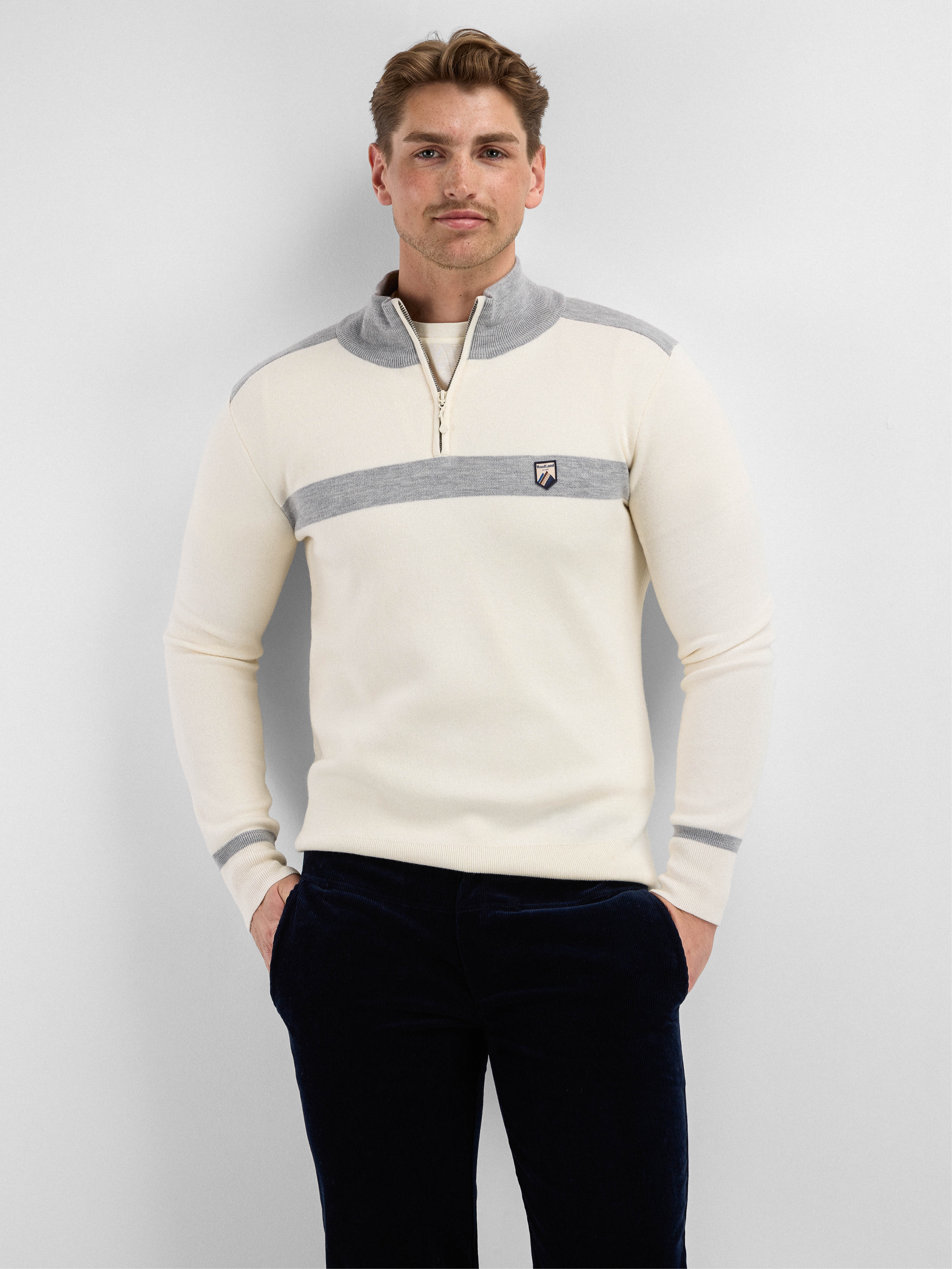 Hemsedal Ullgenser Light Grey Melange