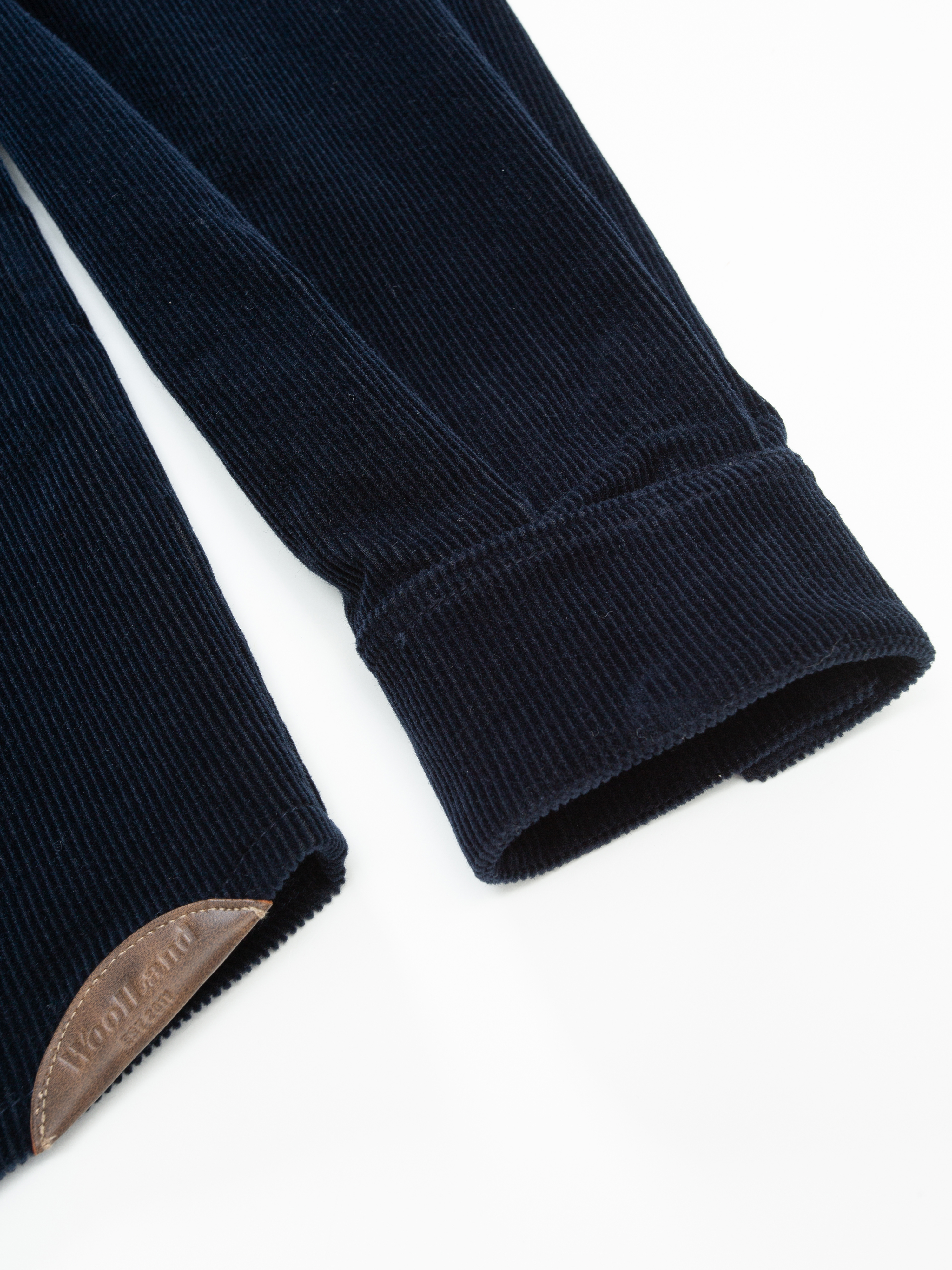 Lygna Cordskjorte Dark Blue