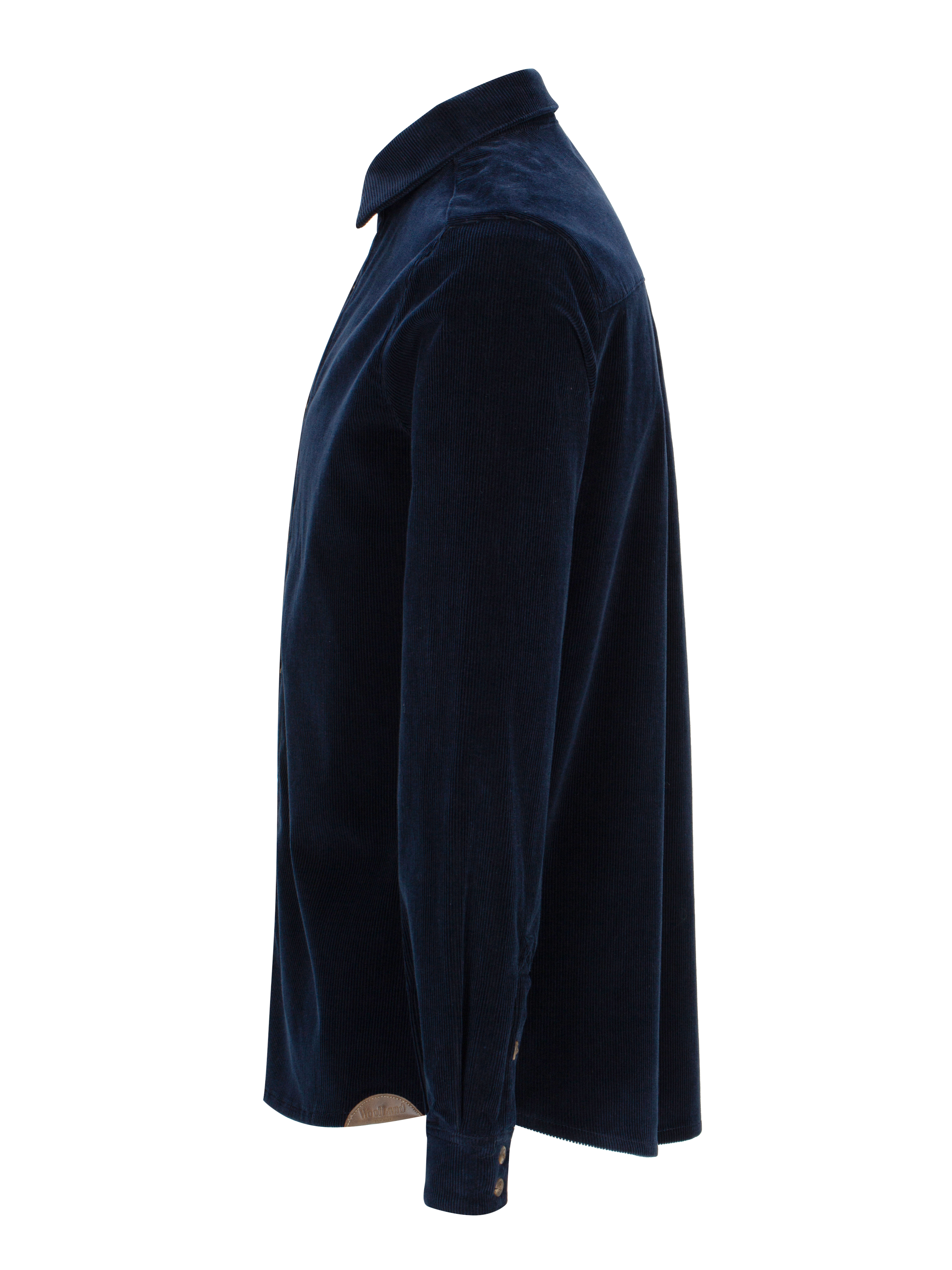 Lygna Cordskjorte Dark Blue