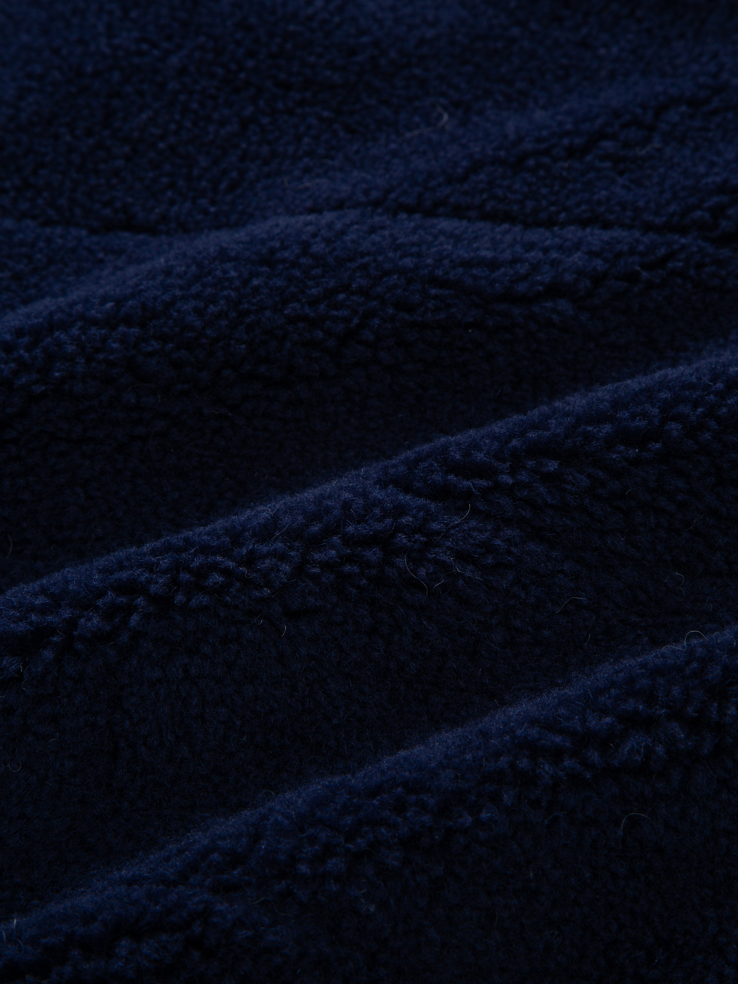 Nusfjord Fleece Vest Blue Ink
