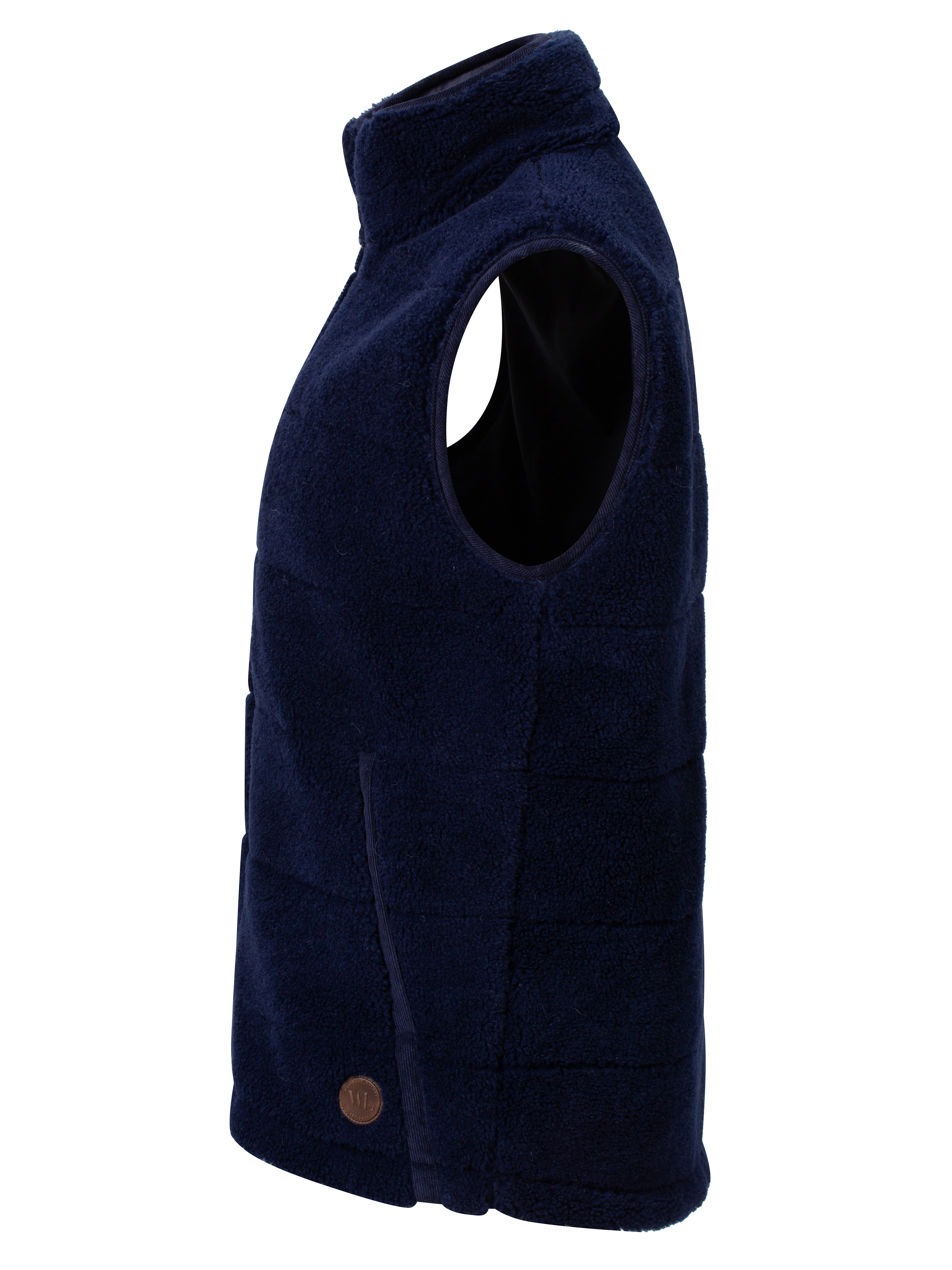 Nusfjord Fleece Vest Blue Ink
