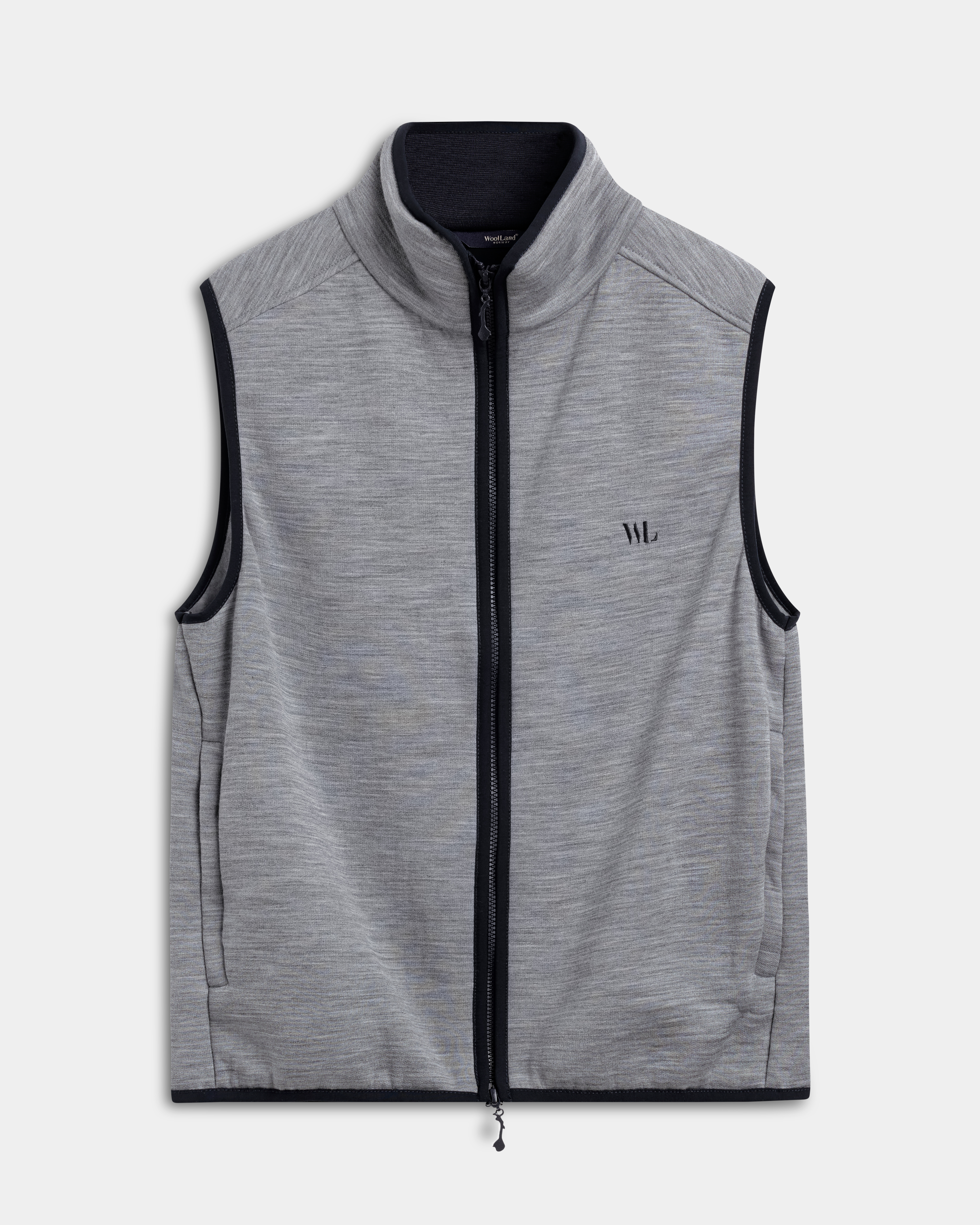 Sogndal Ullfleece Vest Grey Melange