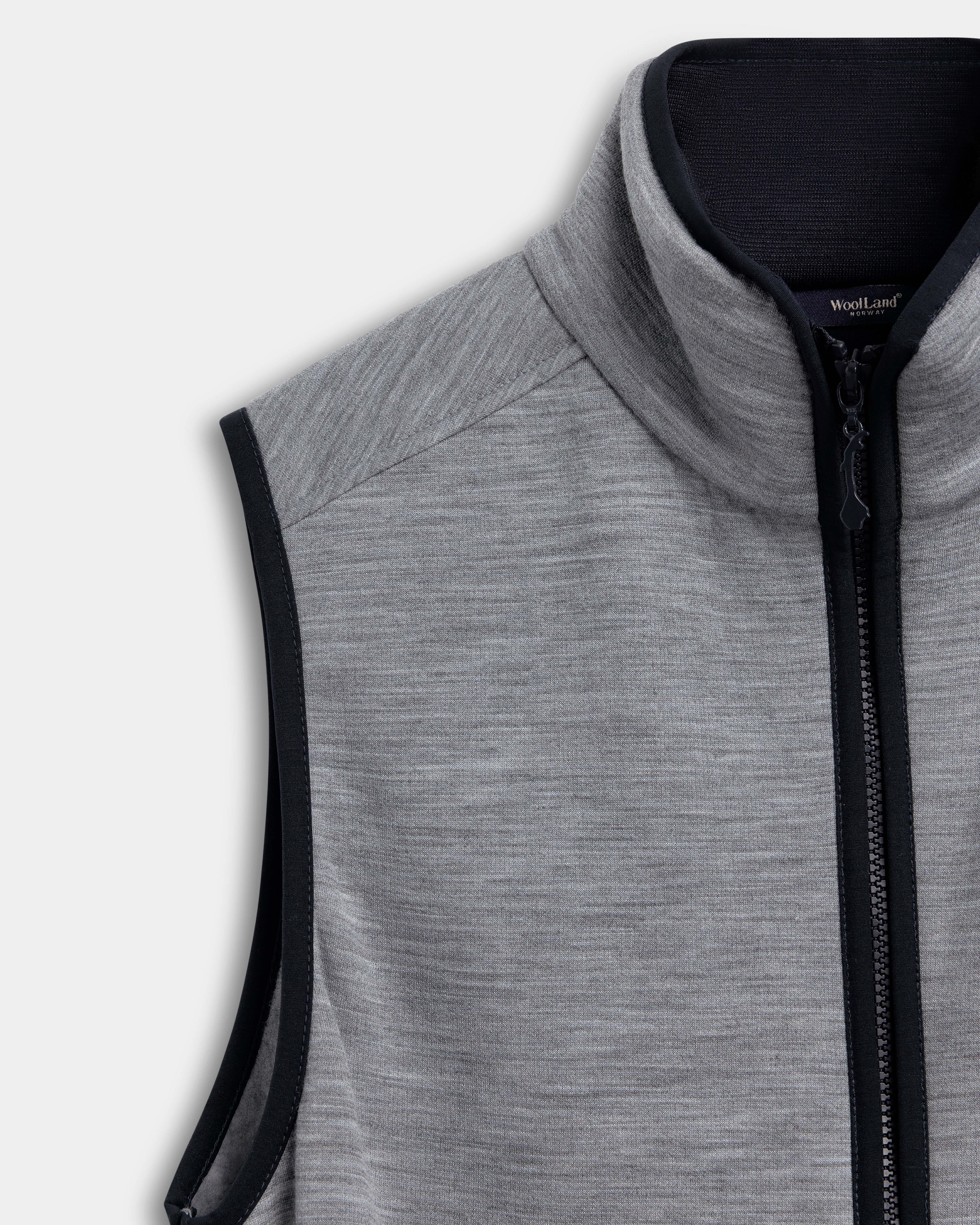 Sogndal Ullfleece Vest Grey Melange