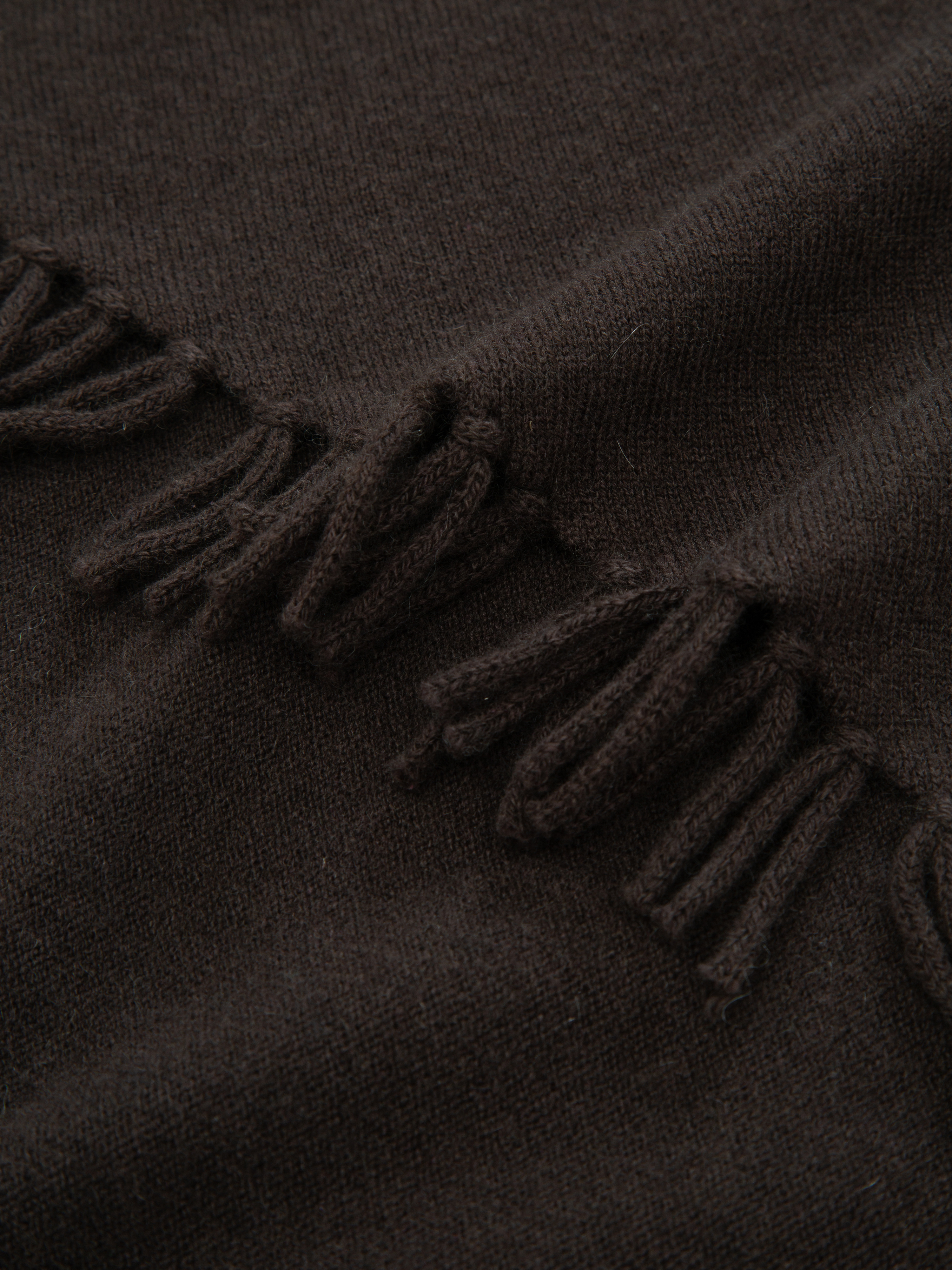 Stortoppen Kashmirskjerf  Dark Brown