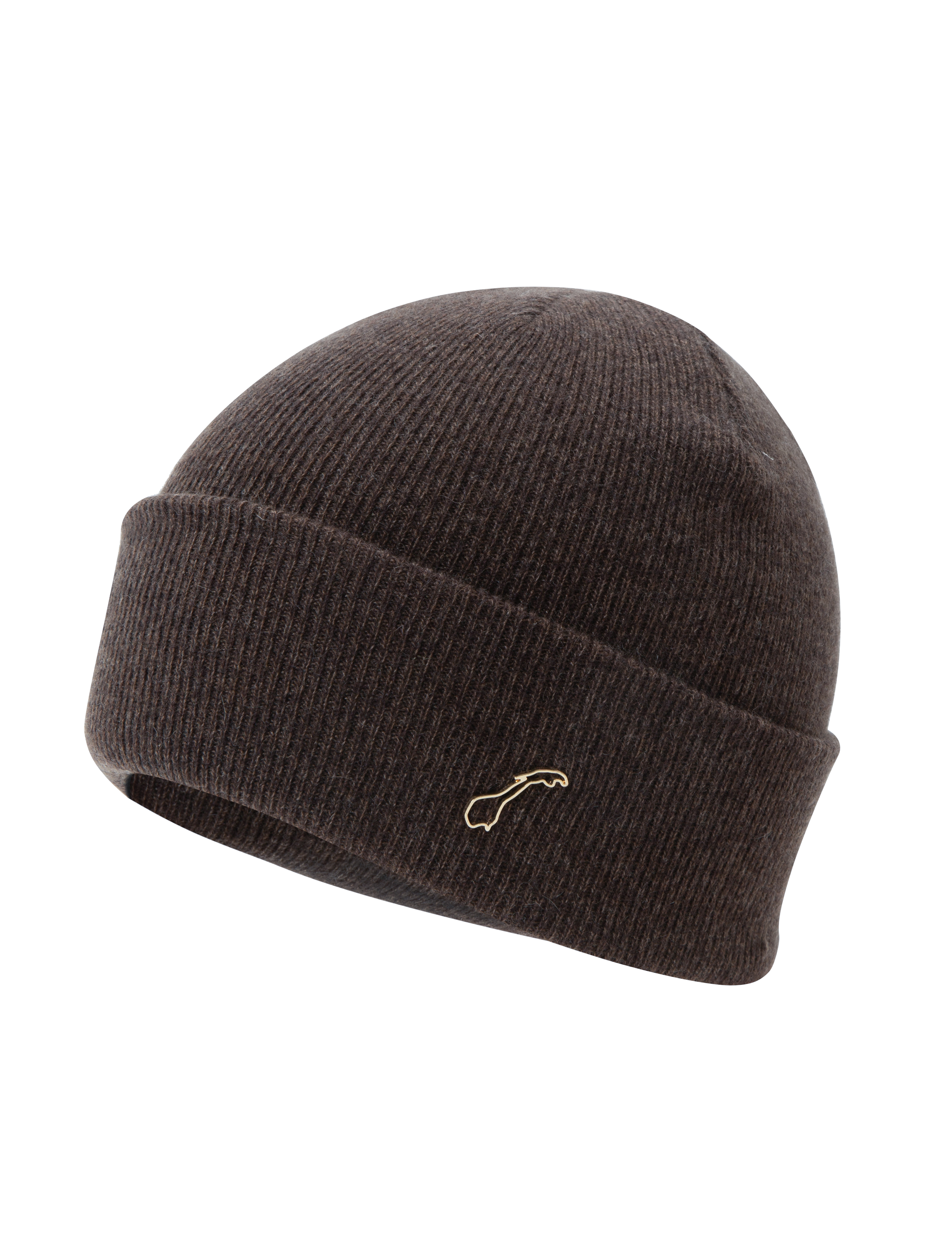 Stortoppen Kashmirlue Dark Brown Melange