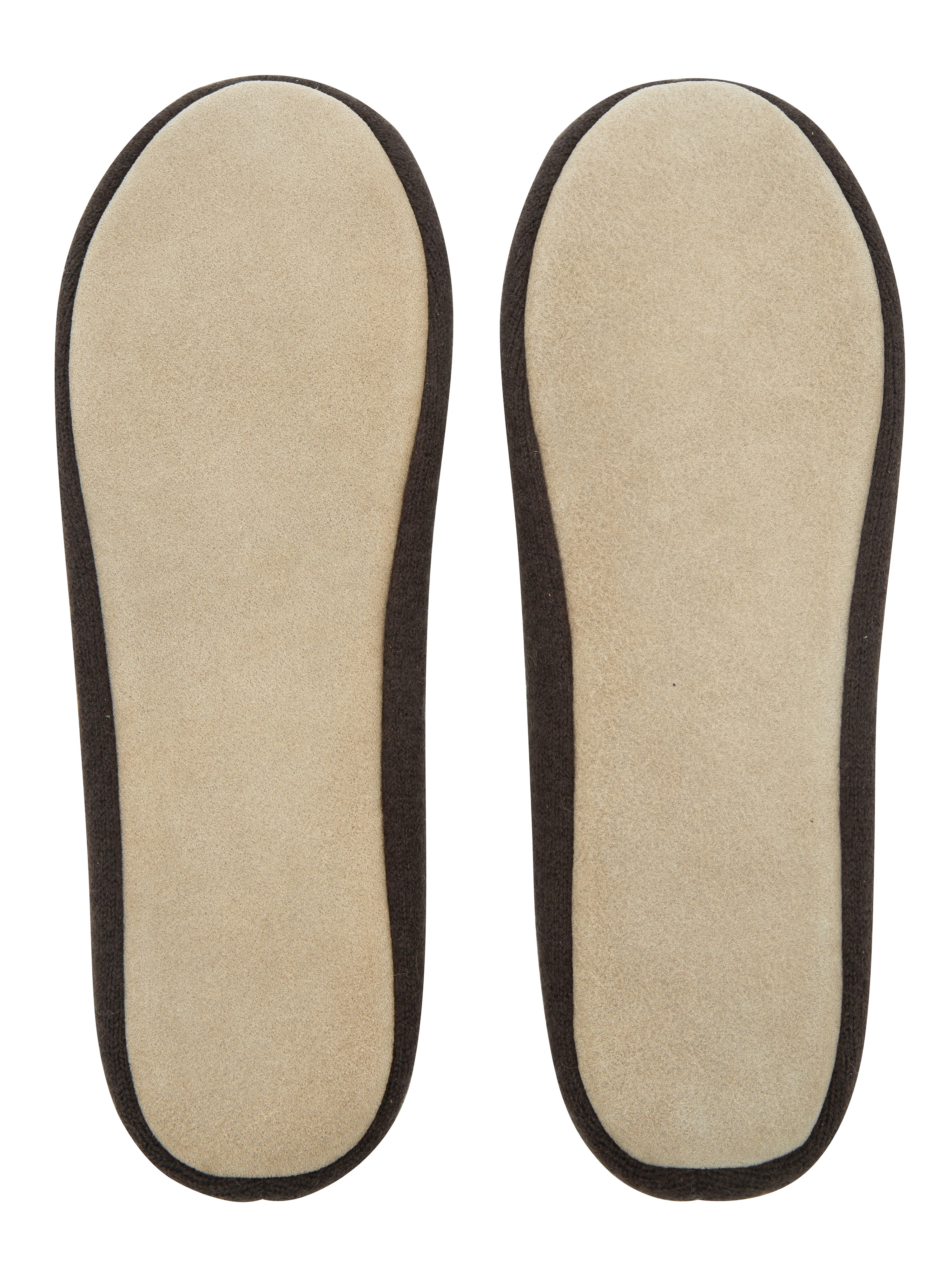 Stortoppen Kashmirtøfler Dark Brown