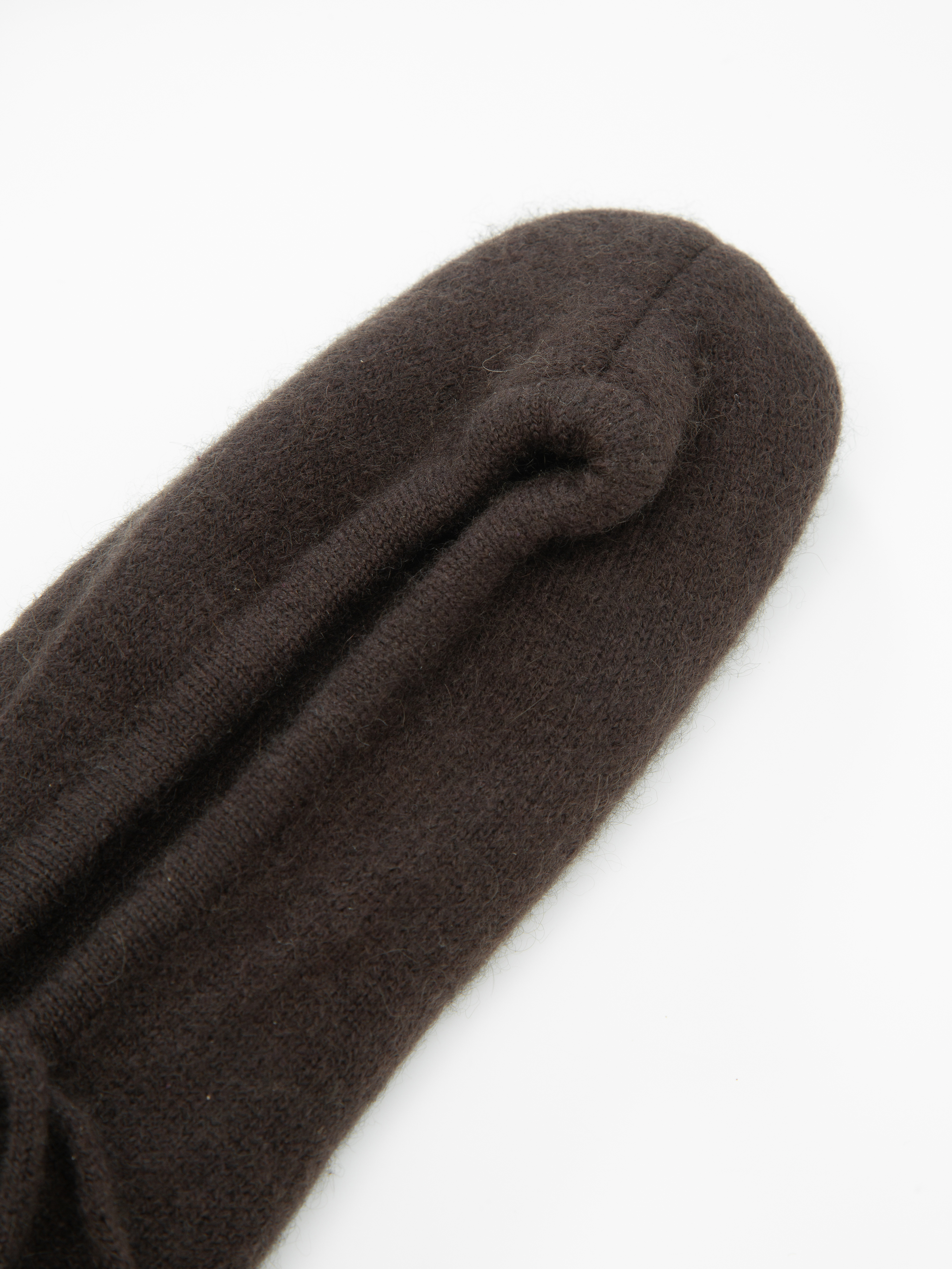 Stortoppen Kashmirtøfler Dark Brown