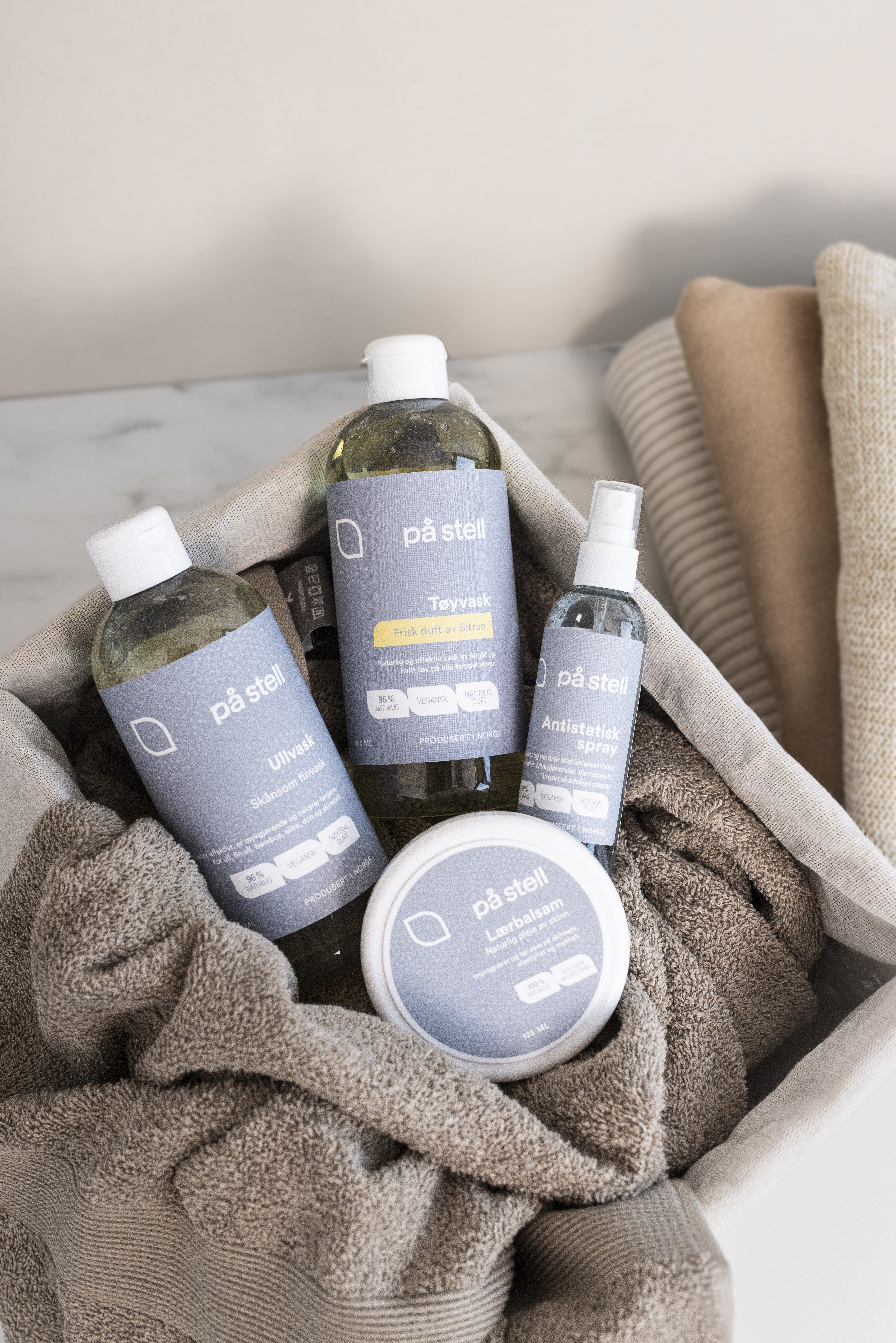 På Stell Ullvask 500ml  White