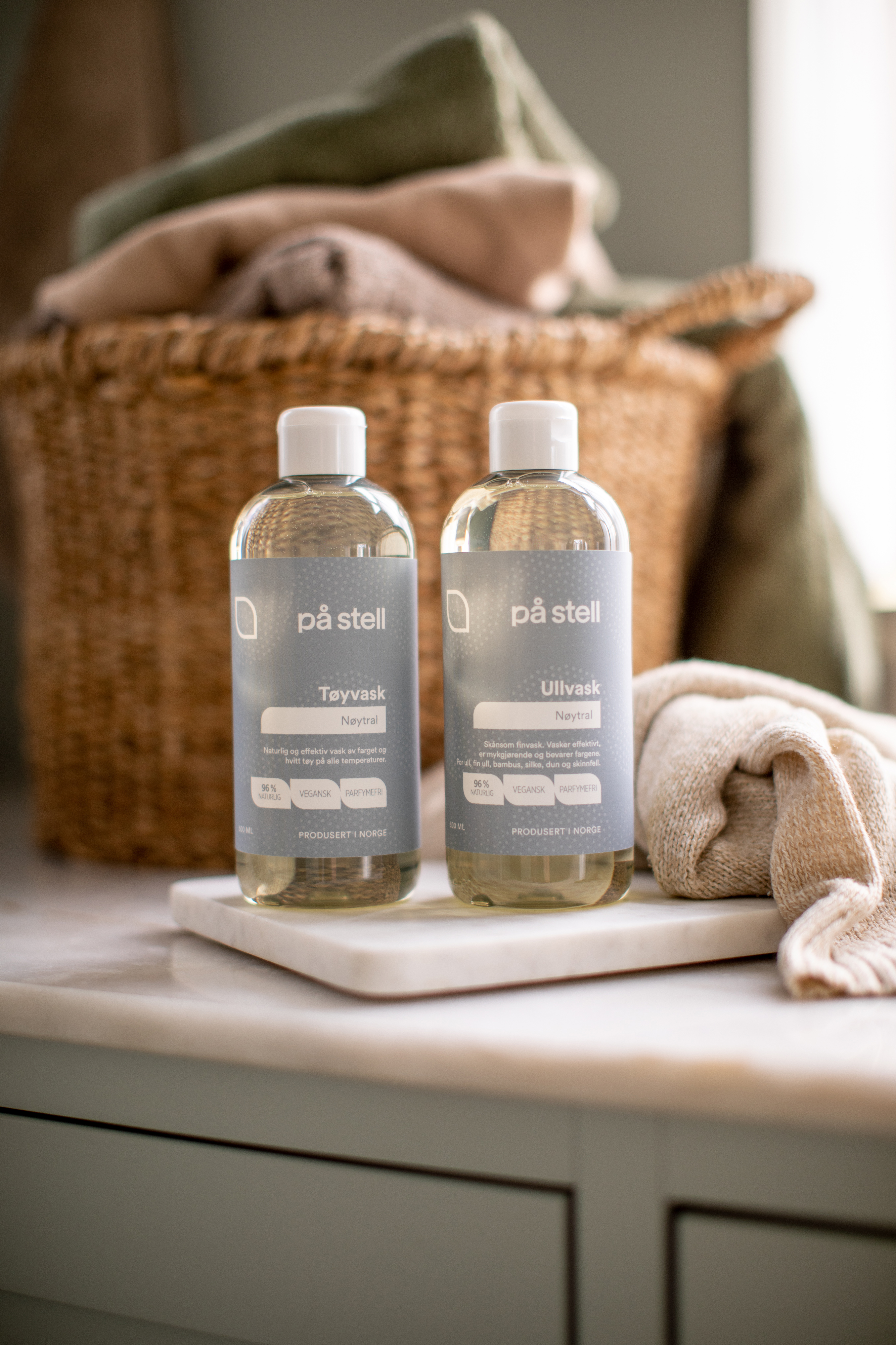 På Stell Ullvask 500ml  White