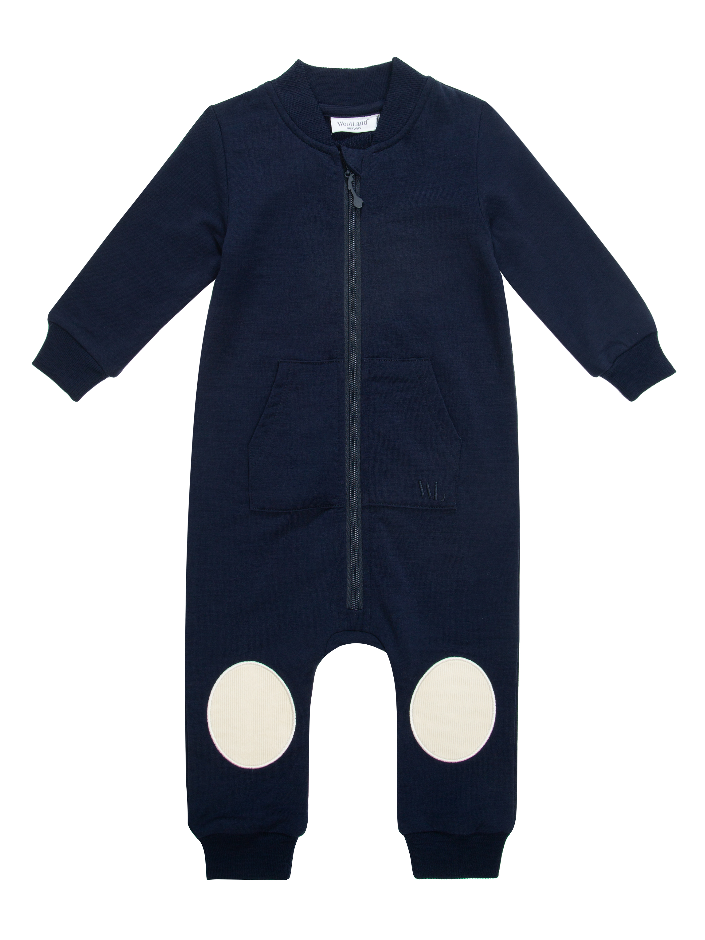 Bergen Ulldress 0-3 år Blue Ink
