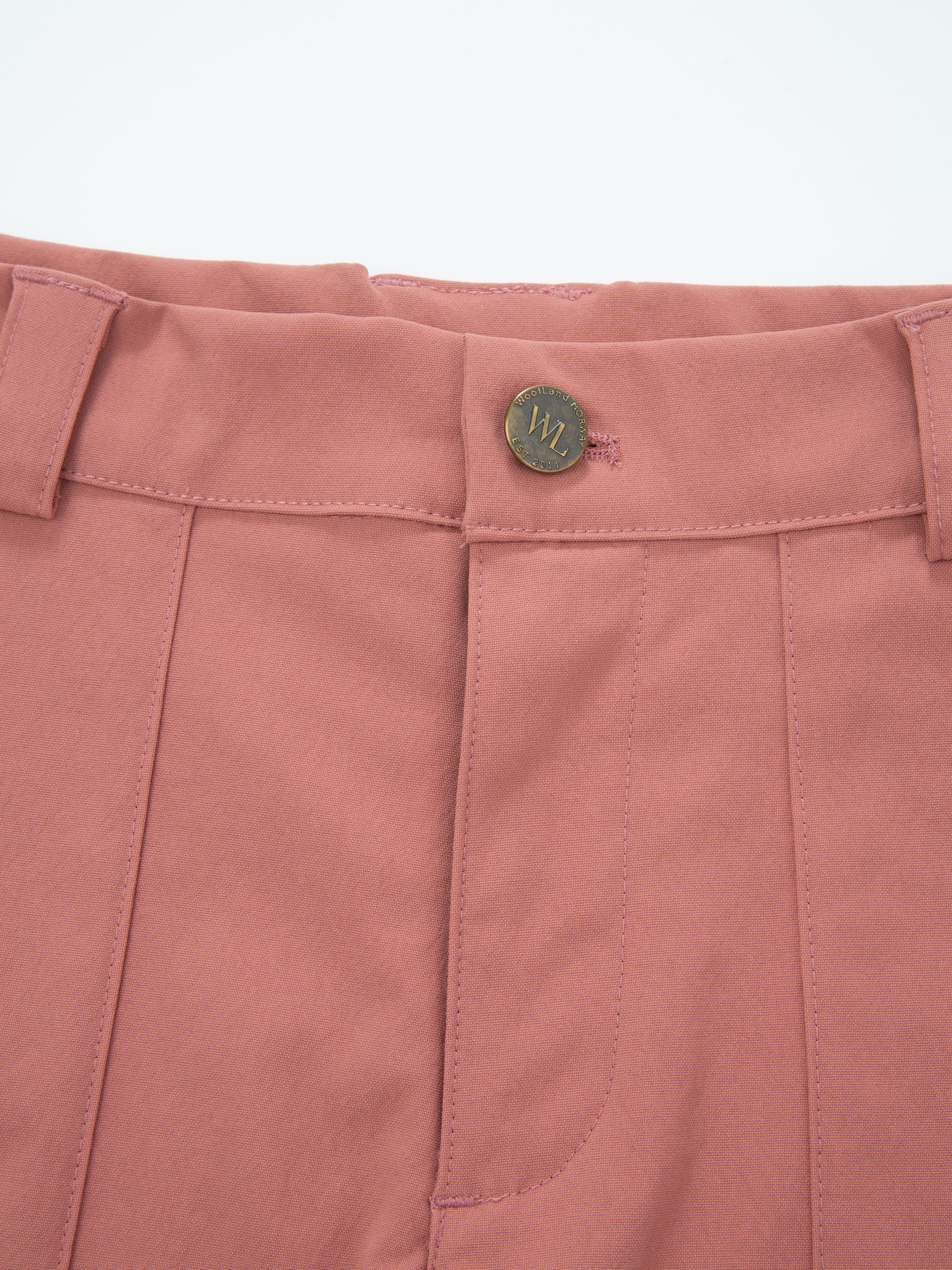 Romsdalseggen Cord Shorts  Burned Rose