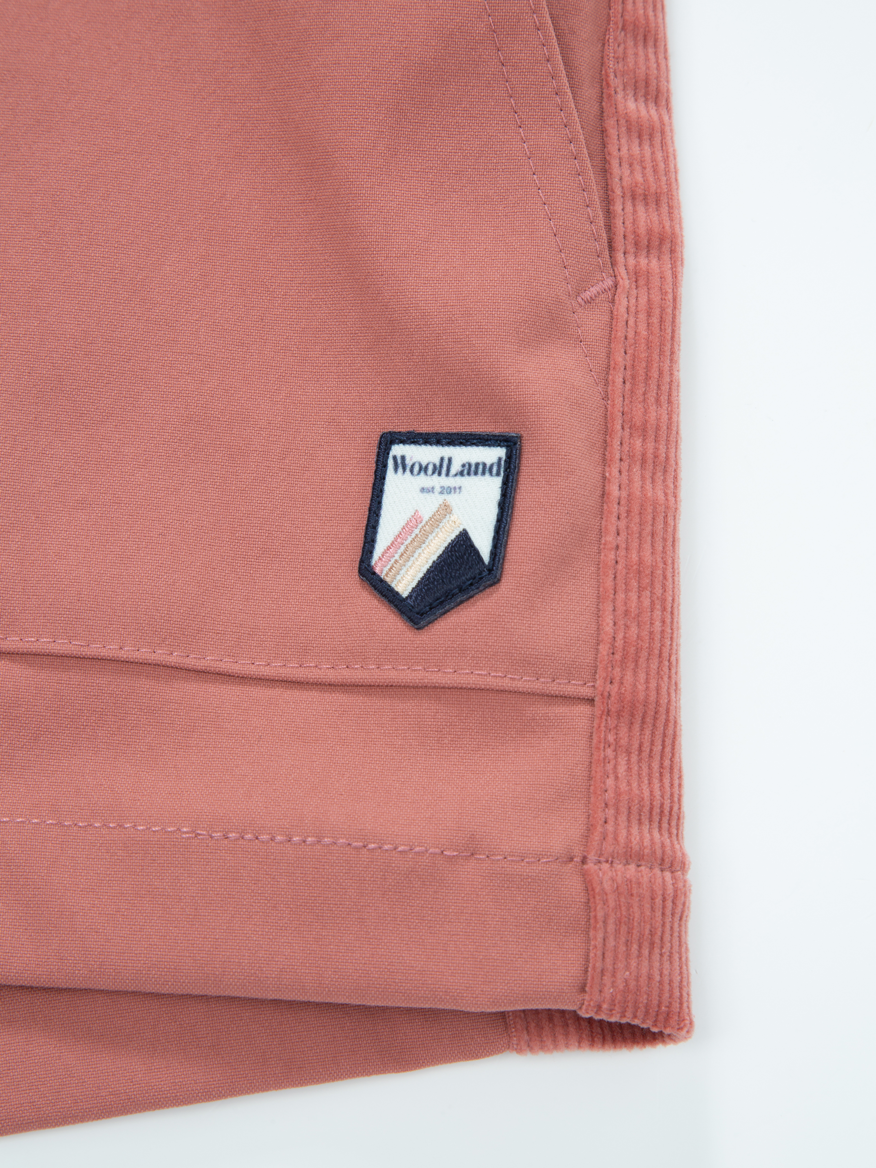 Romsdalseggen Cord Shorts  Burned Rose