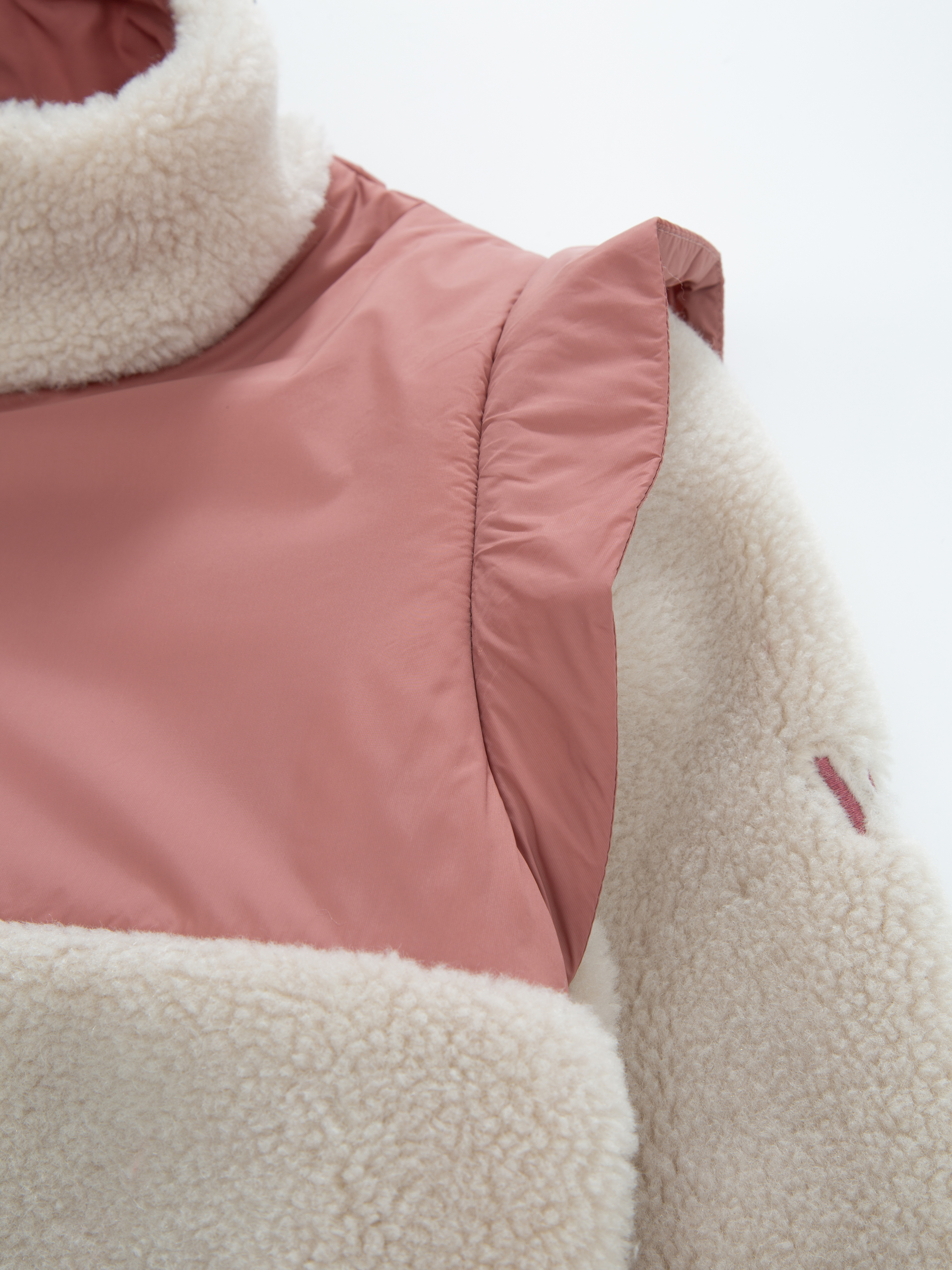 Stryn Fleece Jakke Burned Rose