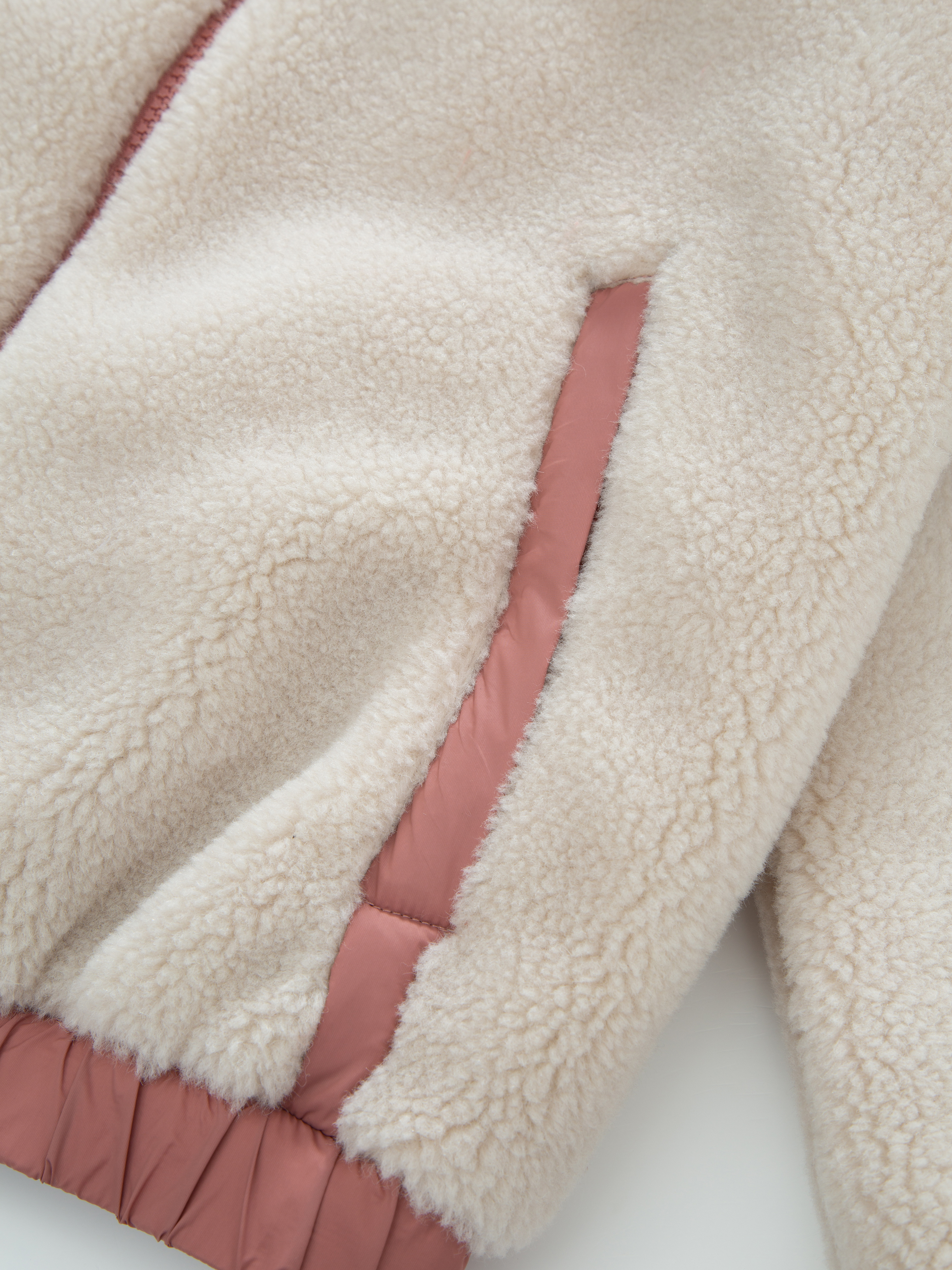 Stryn Fleece Jakke Burned Rose