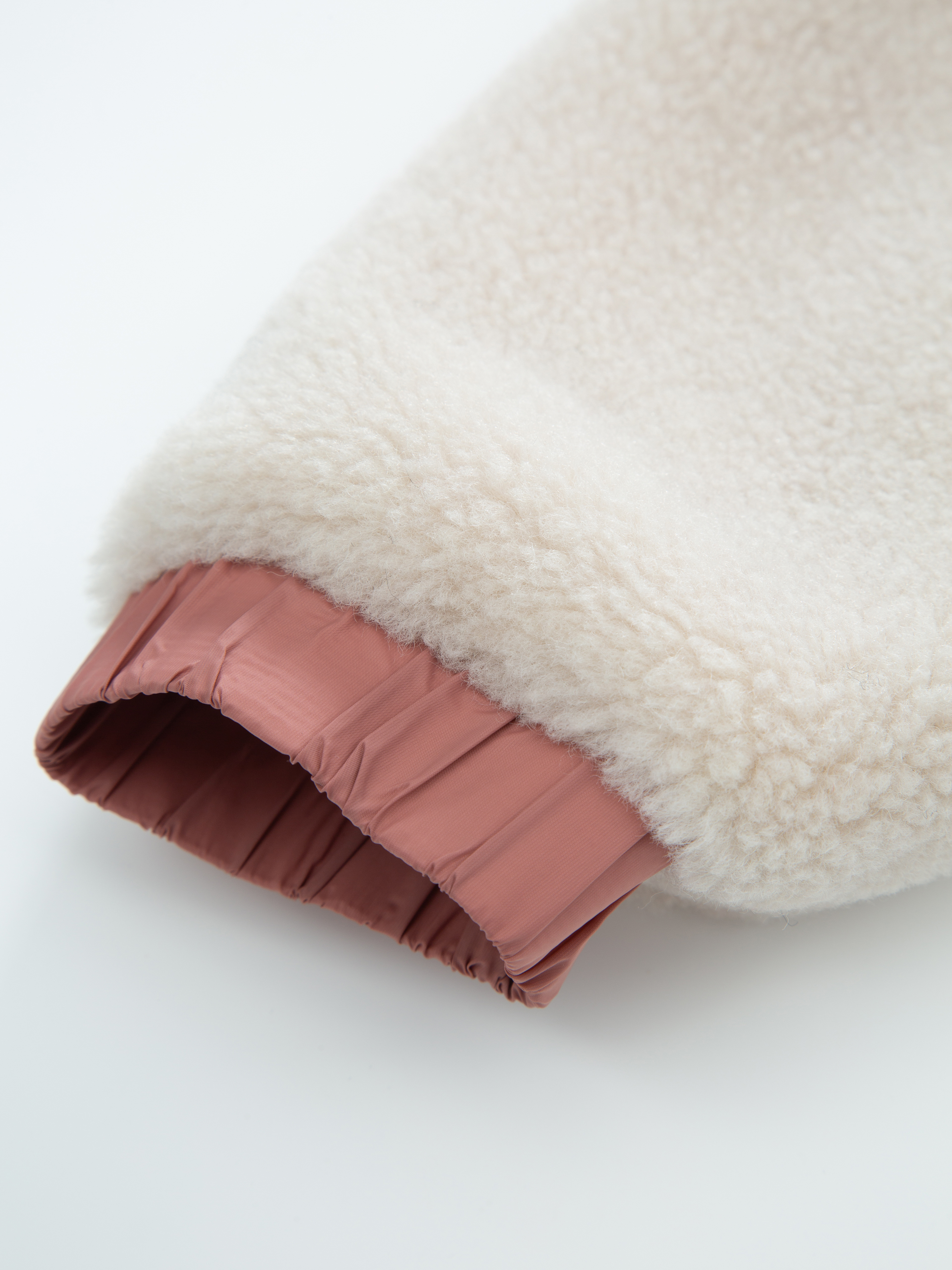 Stryn Fleece Jakke Burned Rose