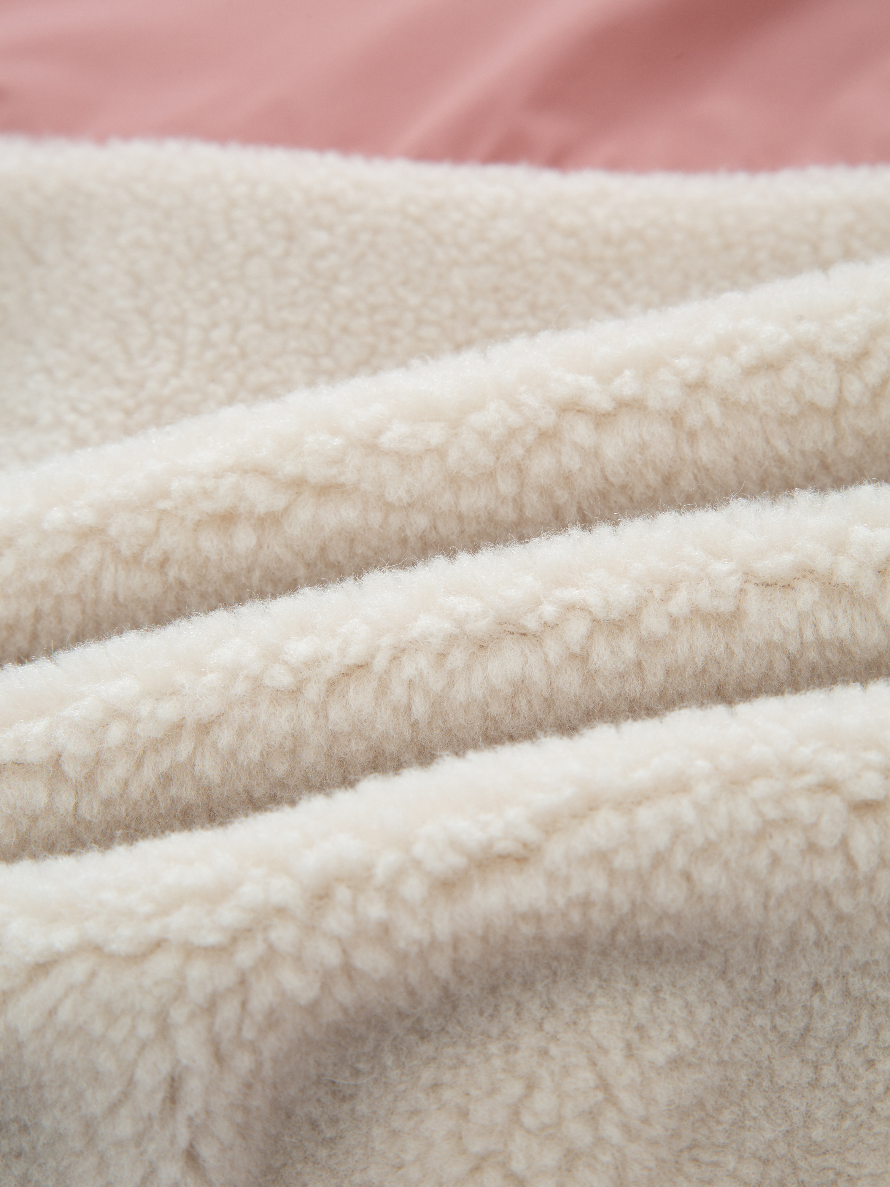 Stryn Fleece Jakke Burned Rose