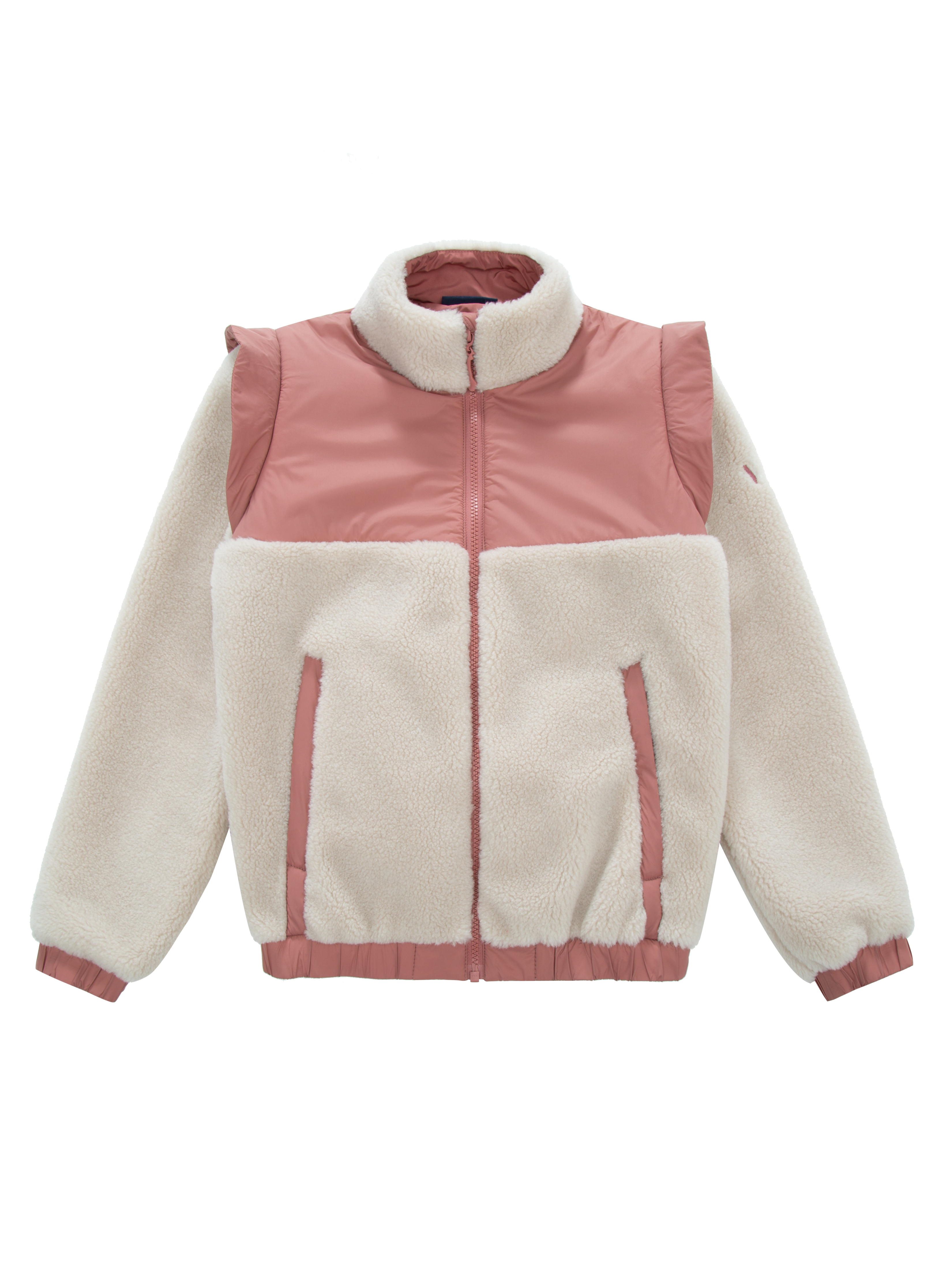 Stryn Fleece Jakke Burned Rose