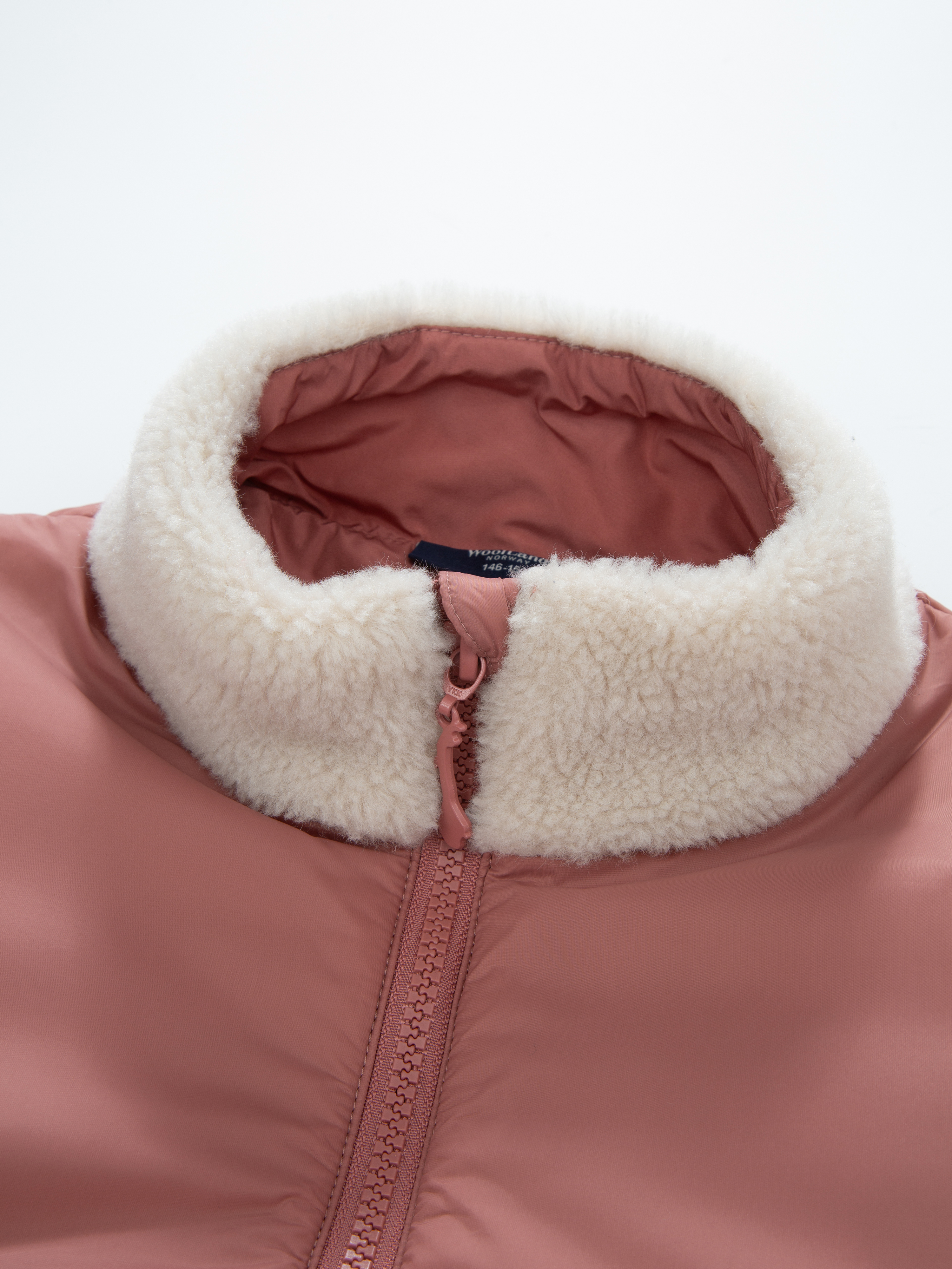 Stryn Fleece Jakke Burned Rose