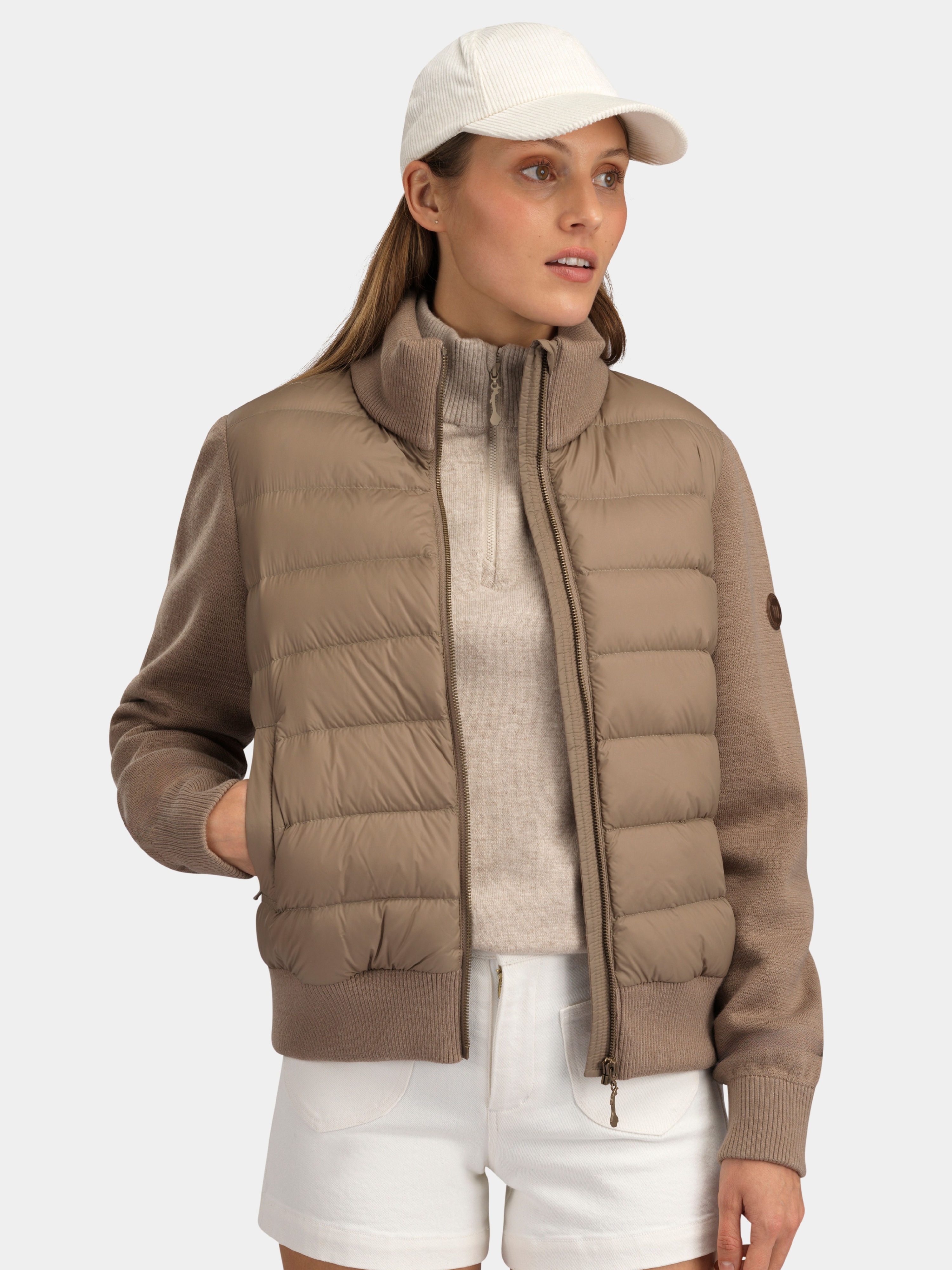 Elvdal Dunjakke Driftwood