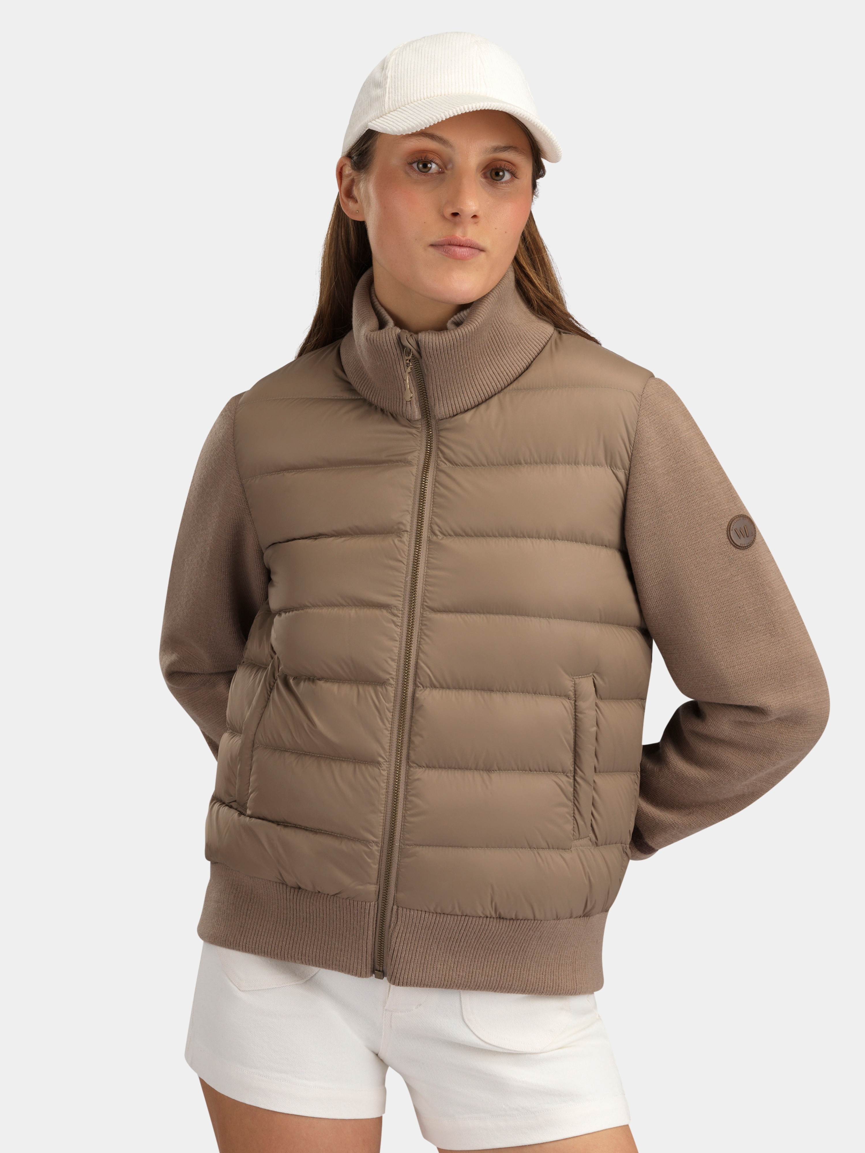 Elvdal Dunjakke Driftwood