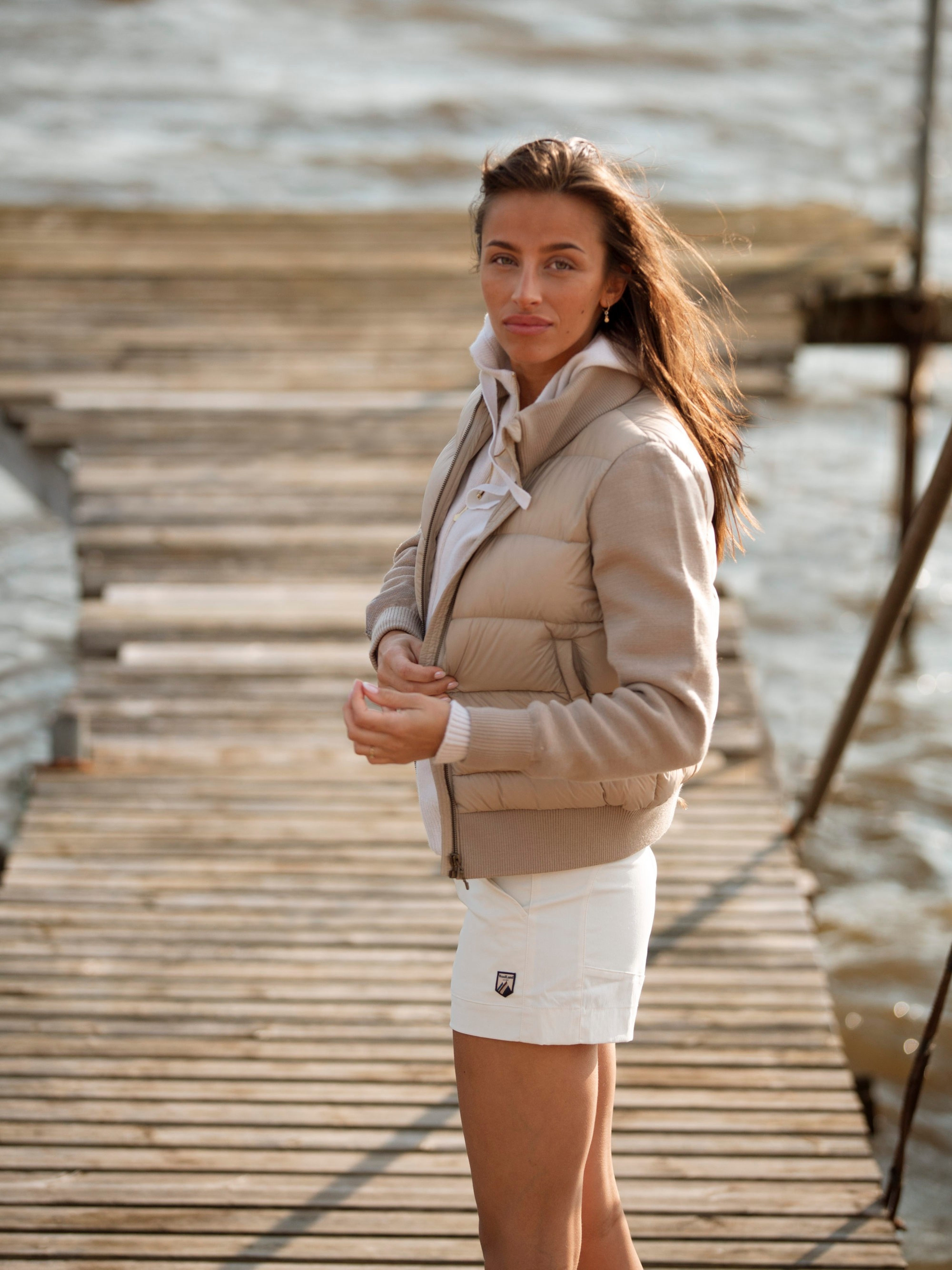 Elvdal Dunjakke Latte