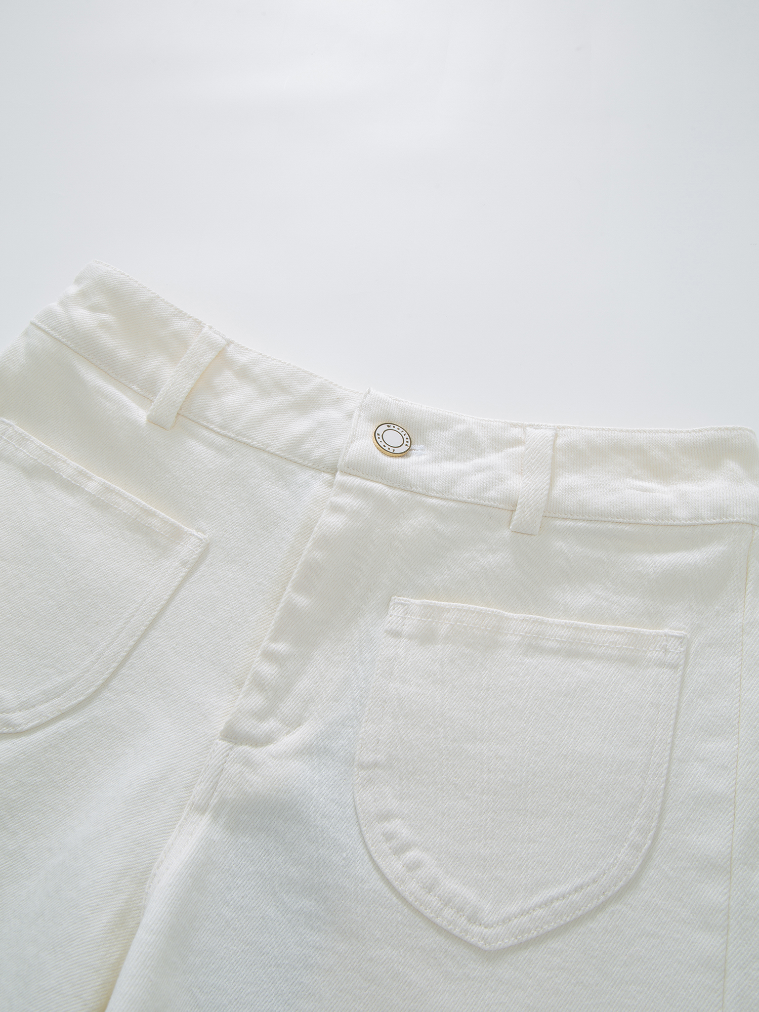 Engelsviken Denim Shorts Snow White