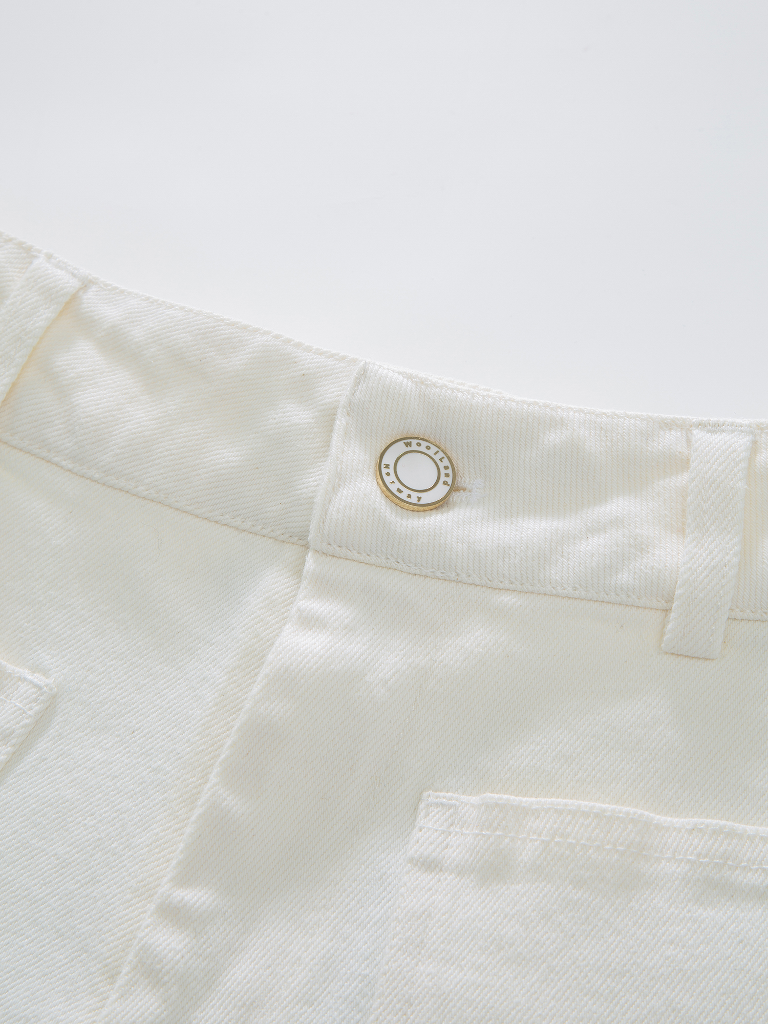 Engelsviken Denim Shorts Snow White