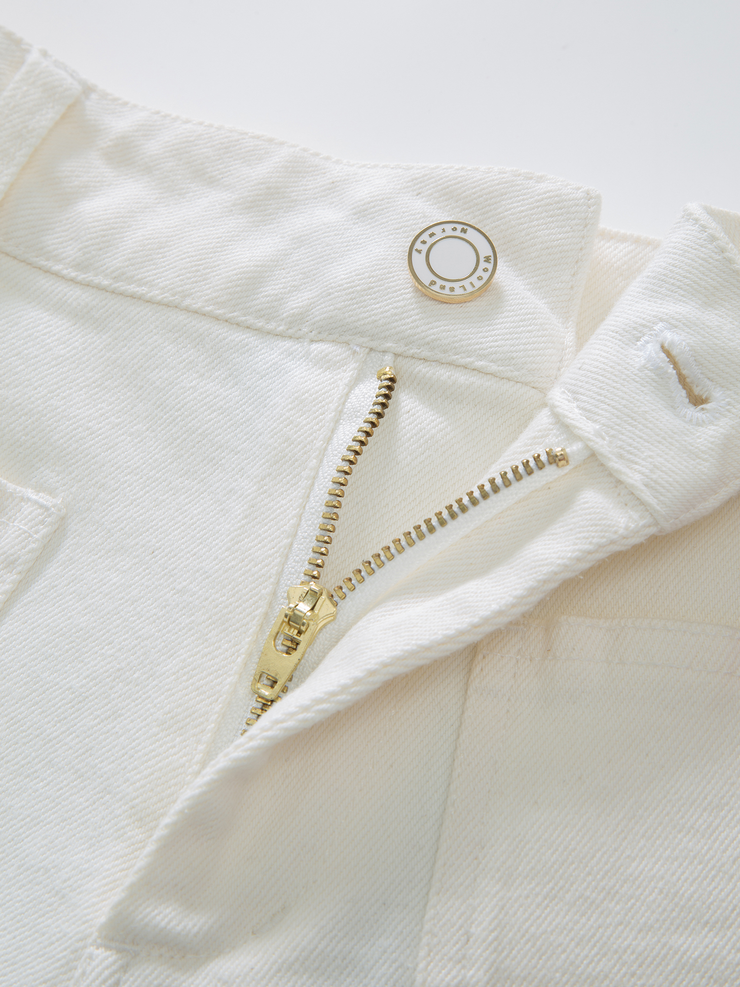 Engelsviken Denim Shorts Snow White