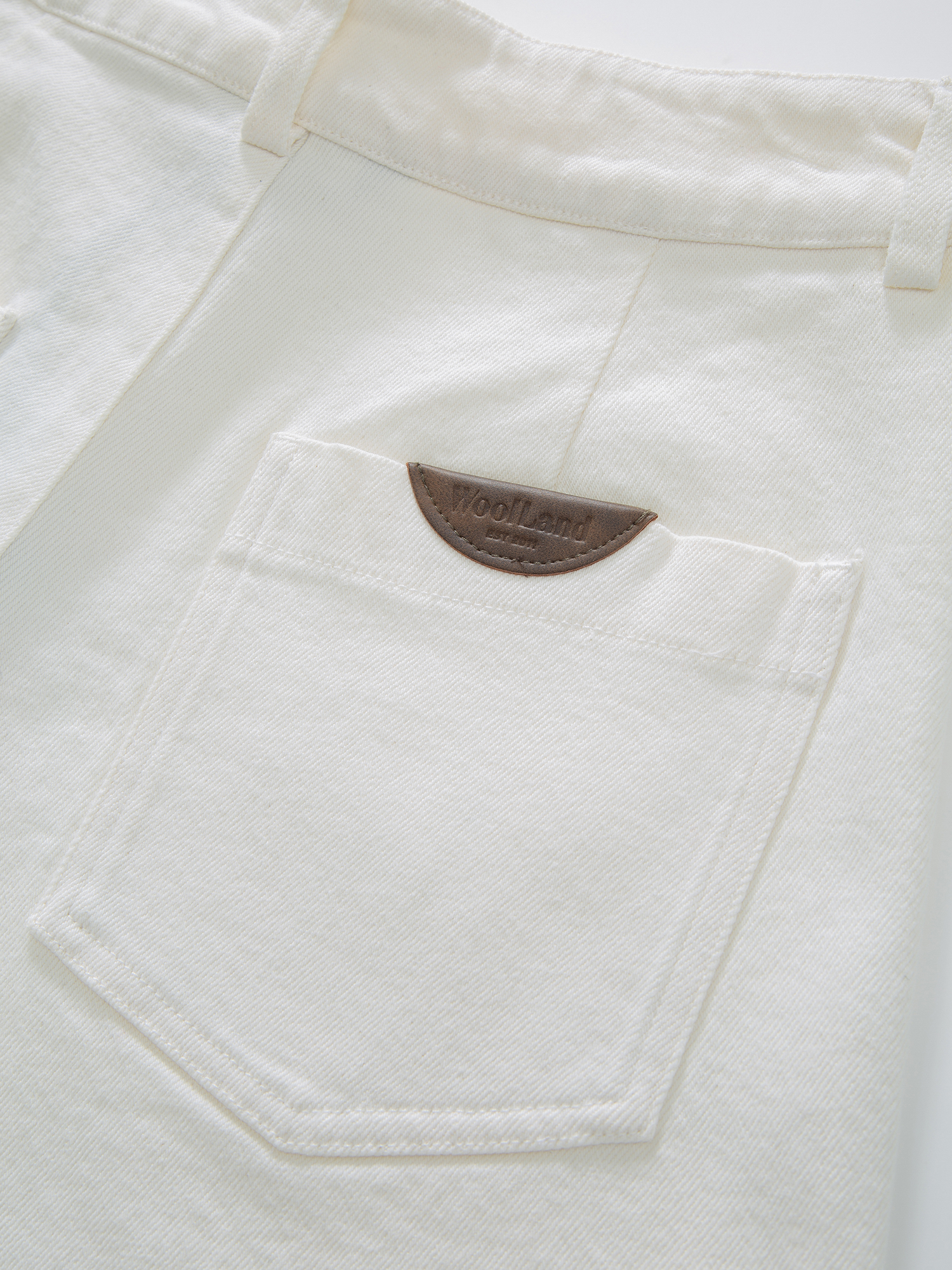 Engelsviken Denim Shorts Snow White