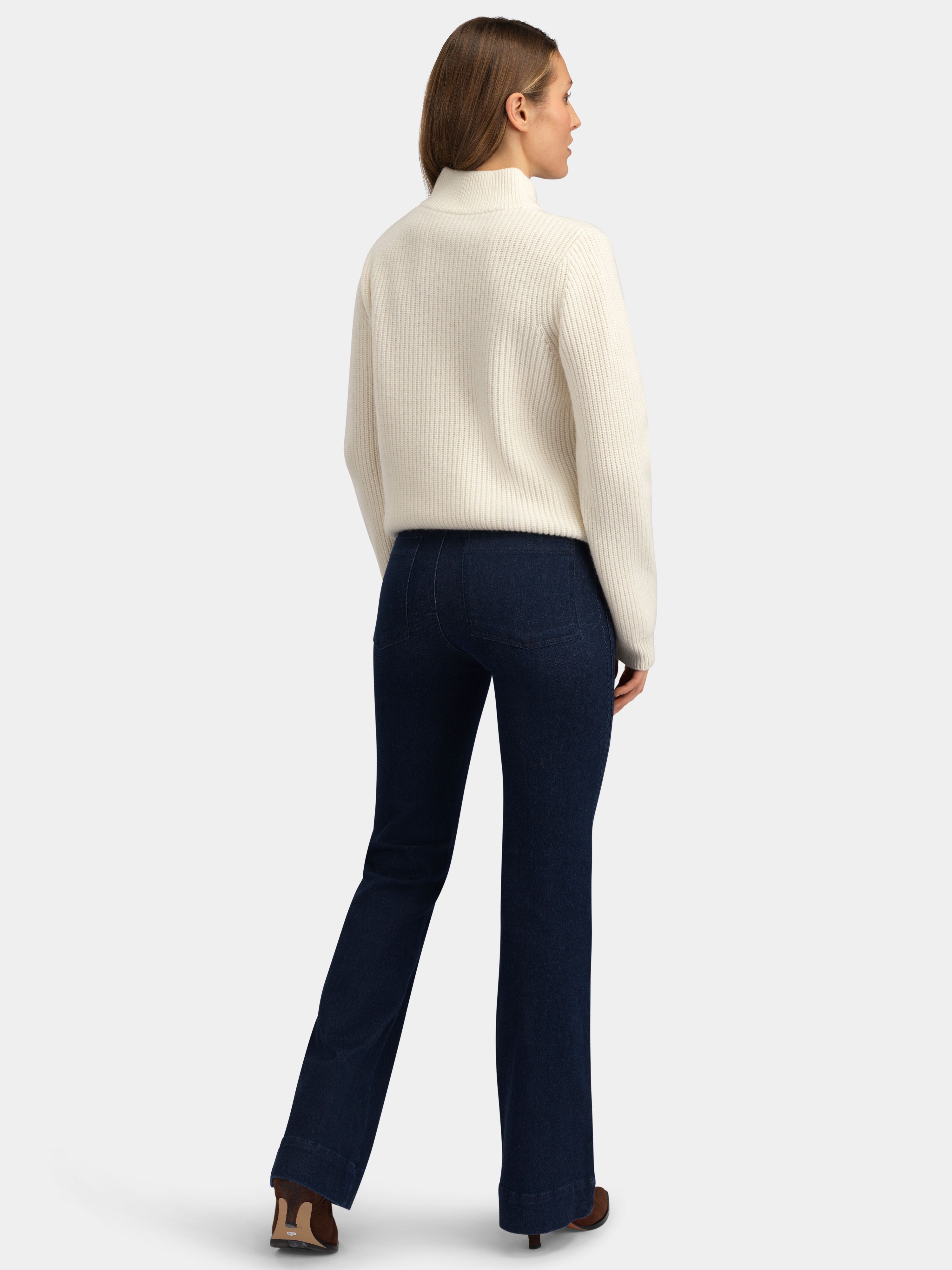 Fløya Ulljeans - Regular  Dark Blue
