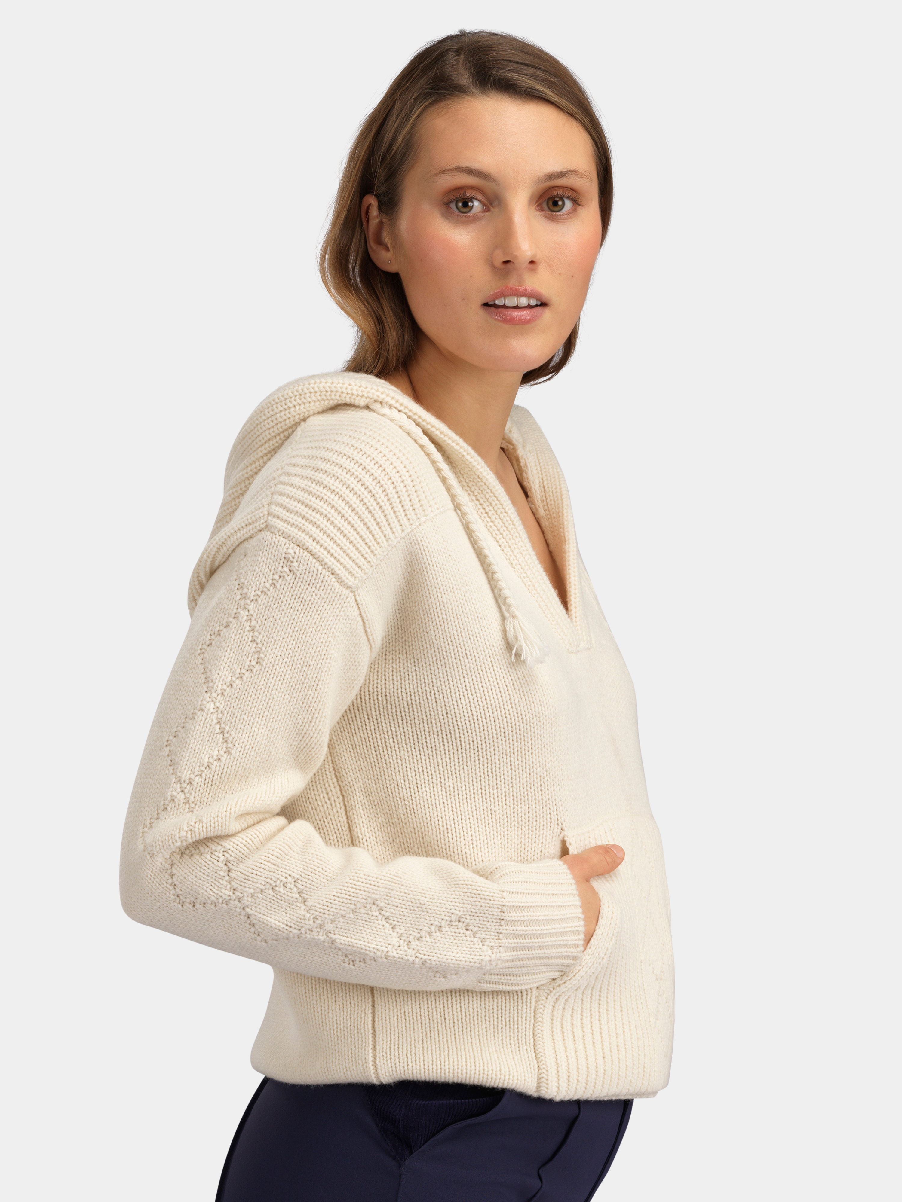 Gausta Strikkegenser  Snow White