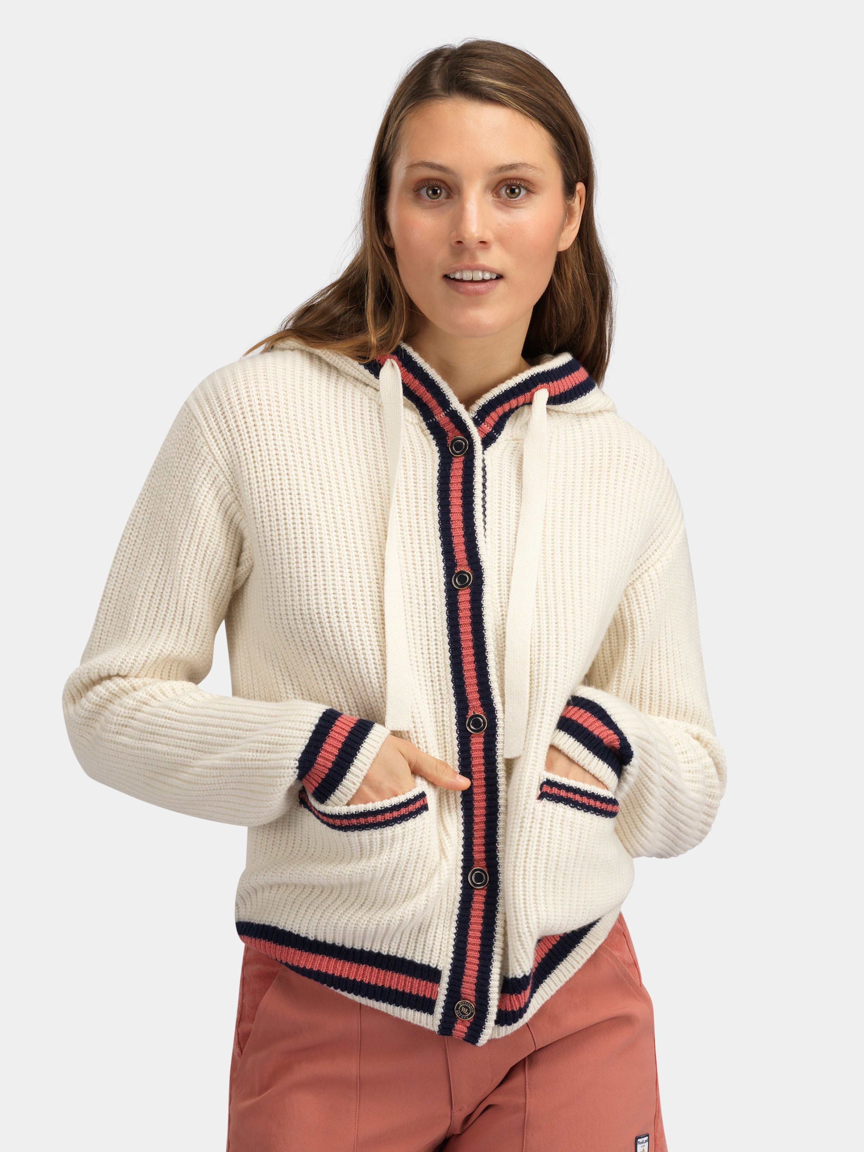 Glittertind Strikkejakke  Snow White