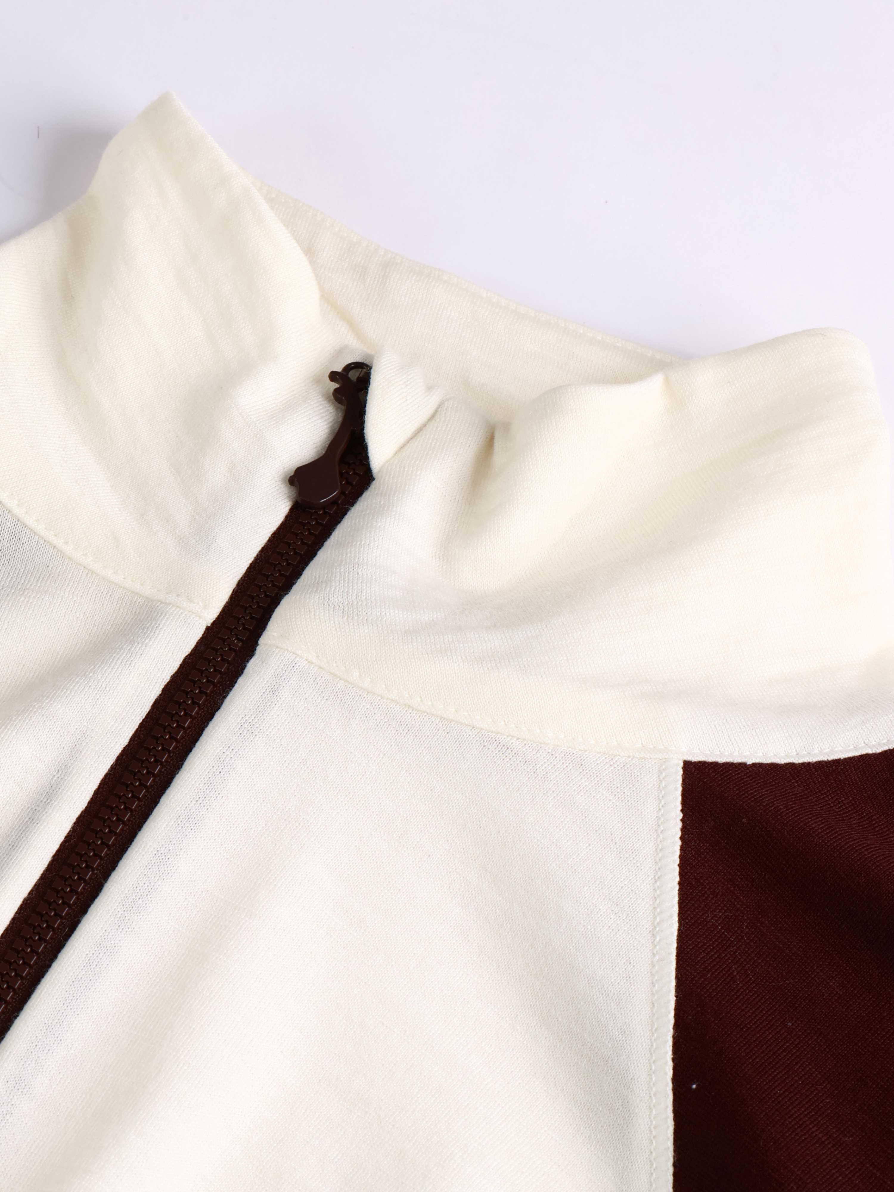 Hilleknuten Half-zip Ulltrøye Hot Fudge