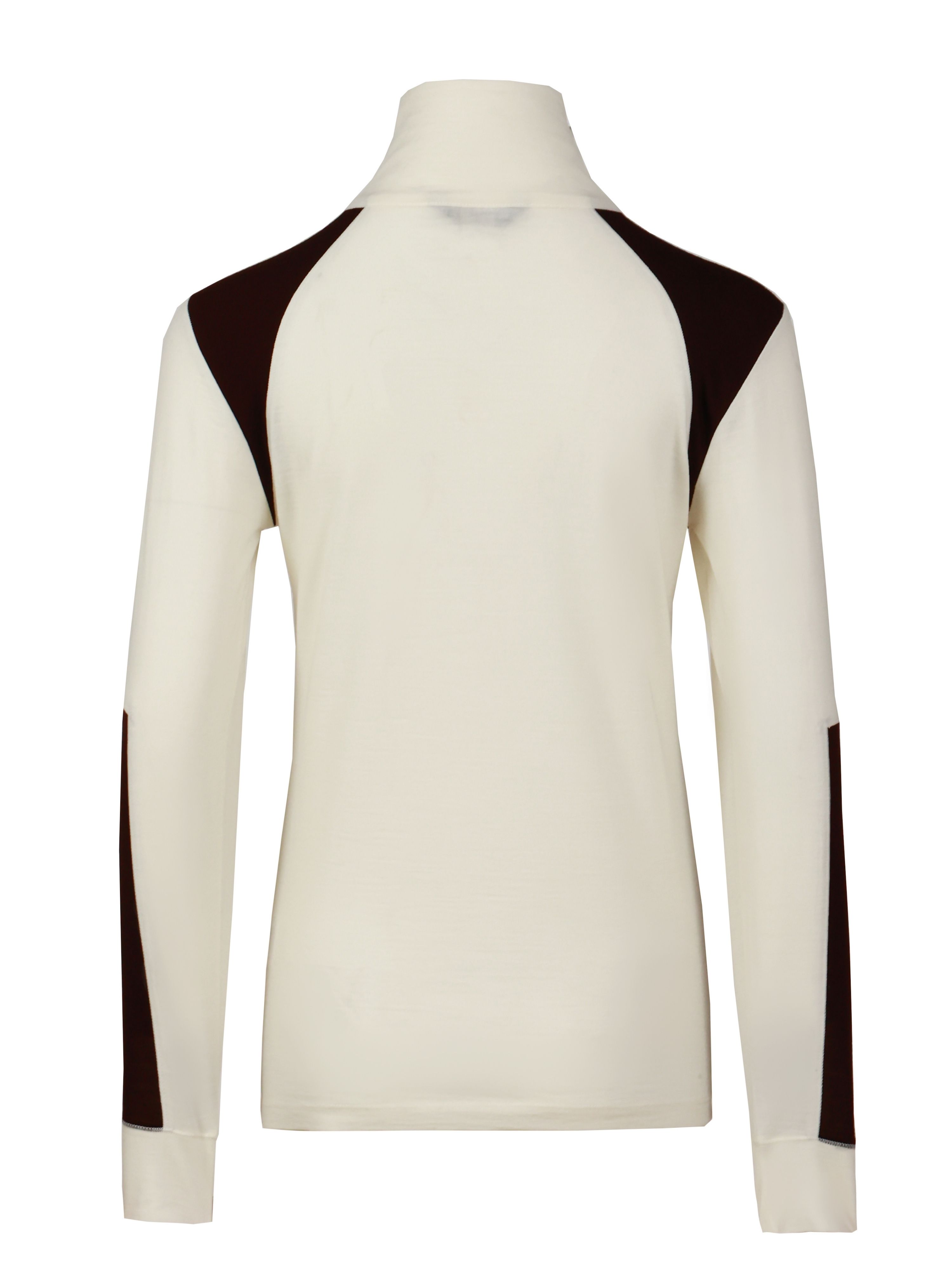 Hilleknuten Half-zip Ulltrøye Hot Fudge