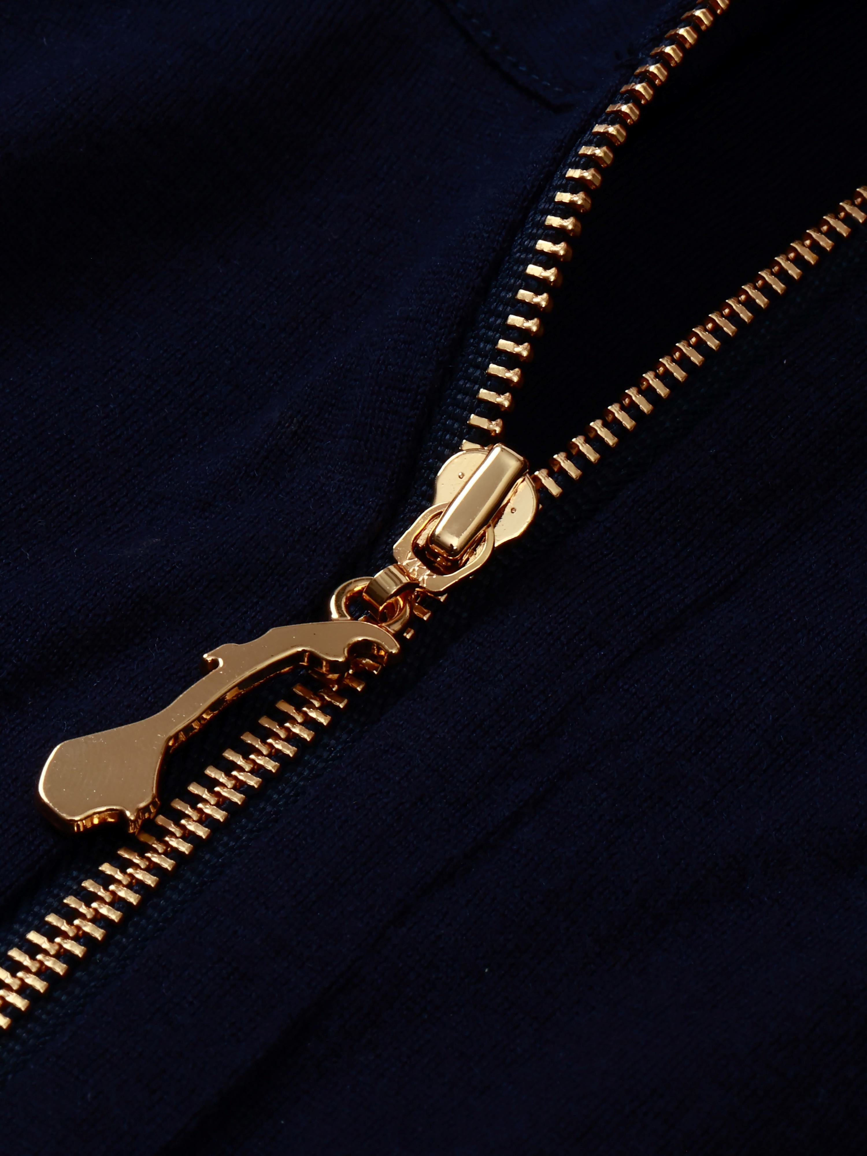 Hilleknuten Kortermet Ulltrøye Blue Ink