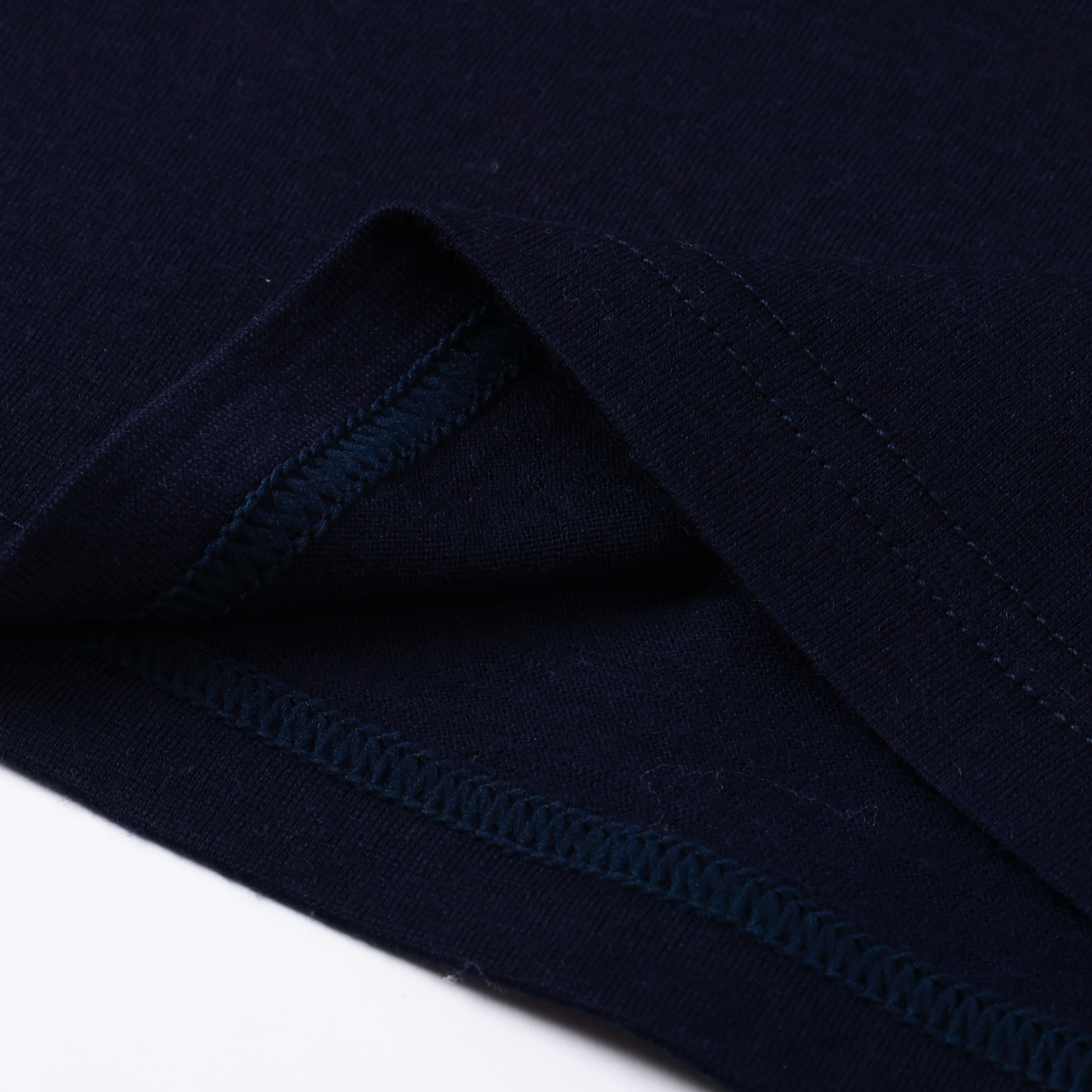 Hilleknuten Kortermet Ulltrøye Blue Ink