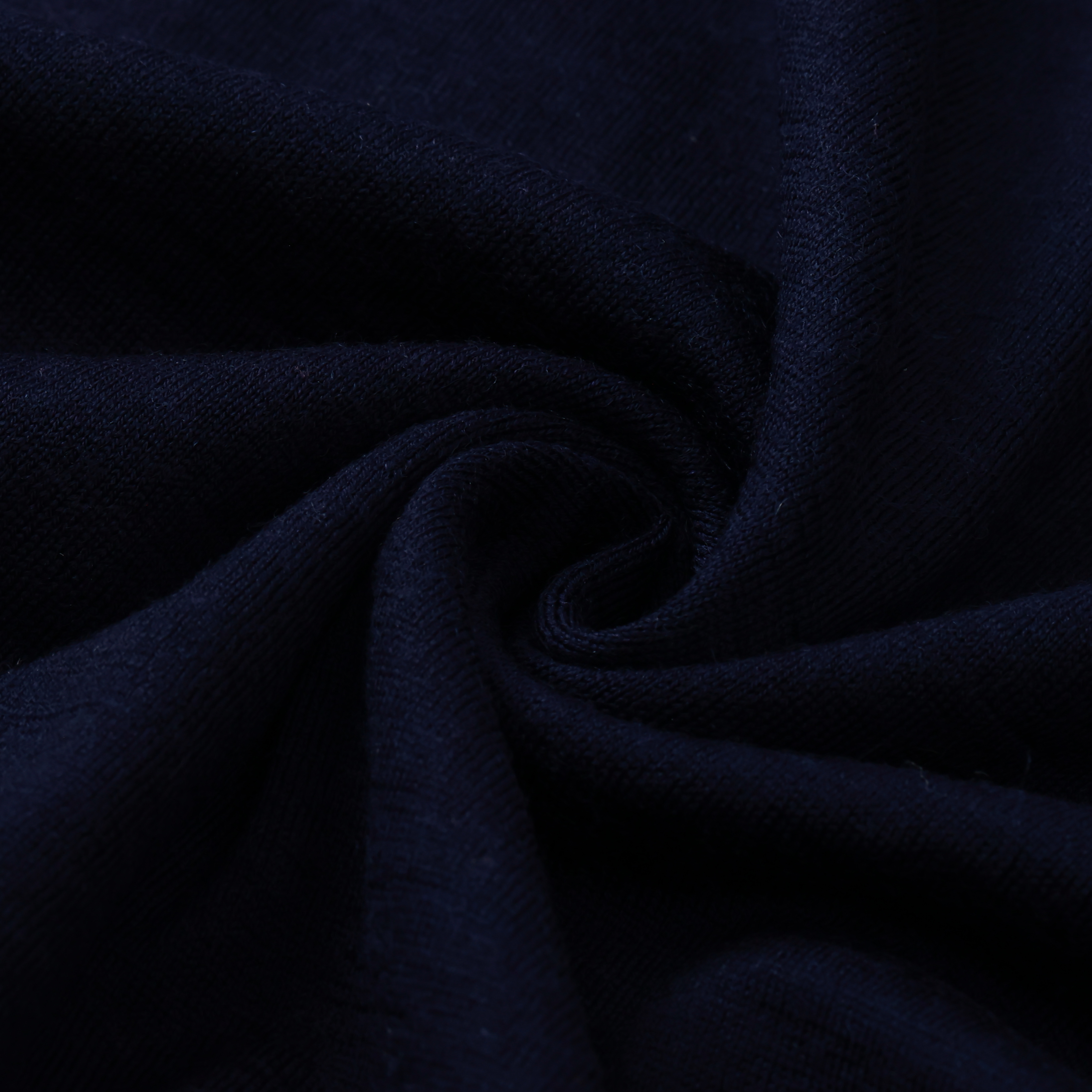 Hilleknuten Kortermet Ulltrøye Blue Ink