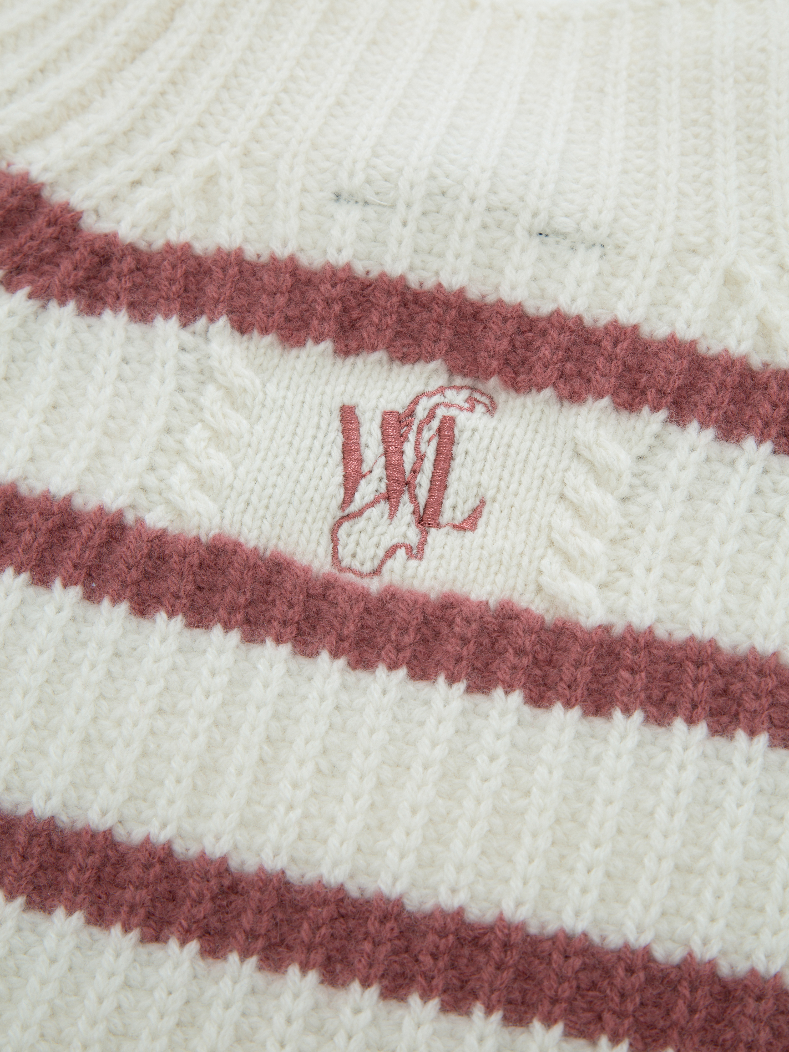 Kråkerøy Strikkegenser  Burned Rose