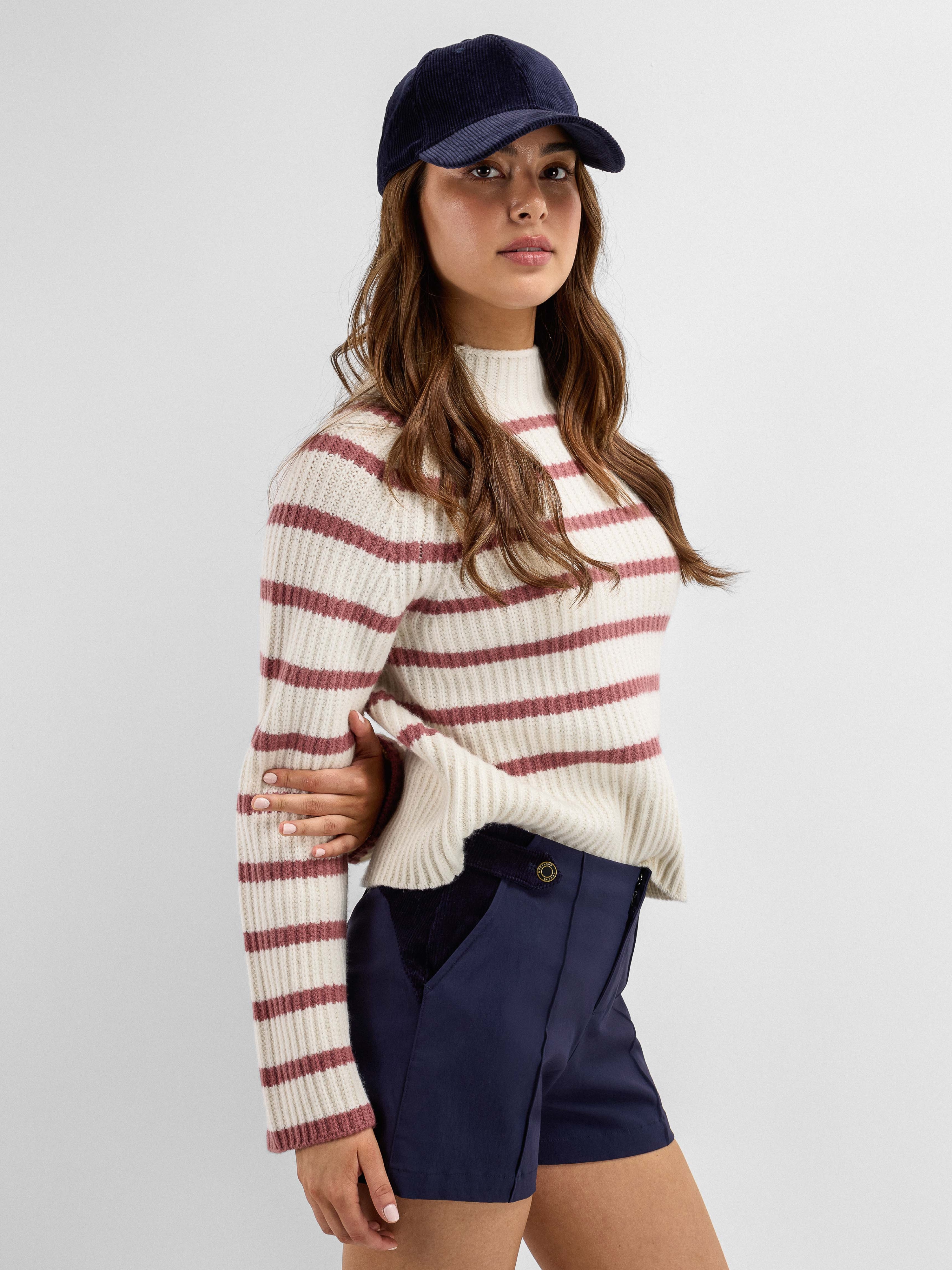 Kråkerøy Strikkegenser  Burned Rose