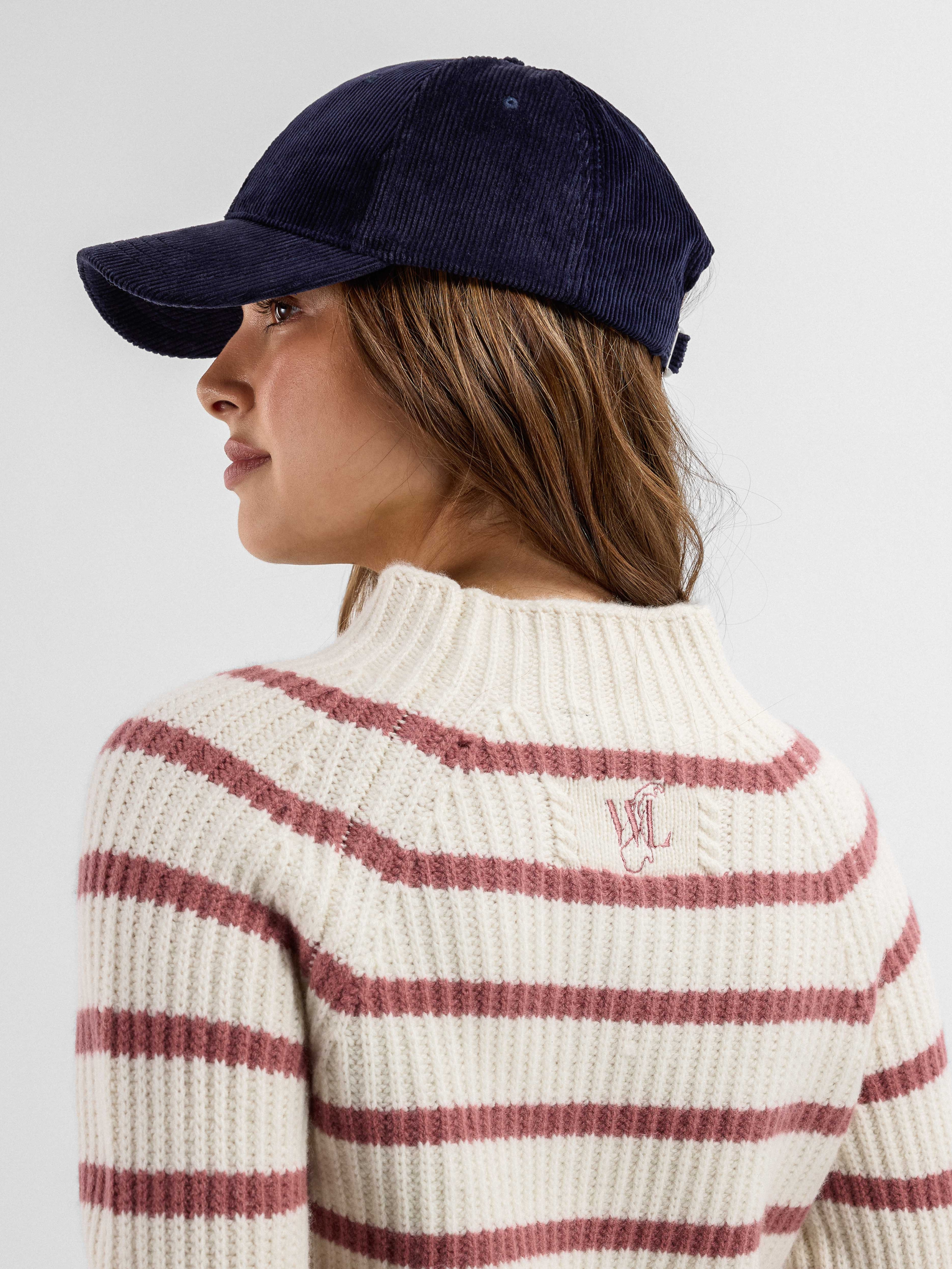 Kråkerøy Strikkegenser  Burned Rose