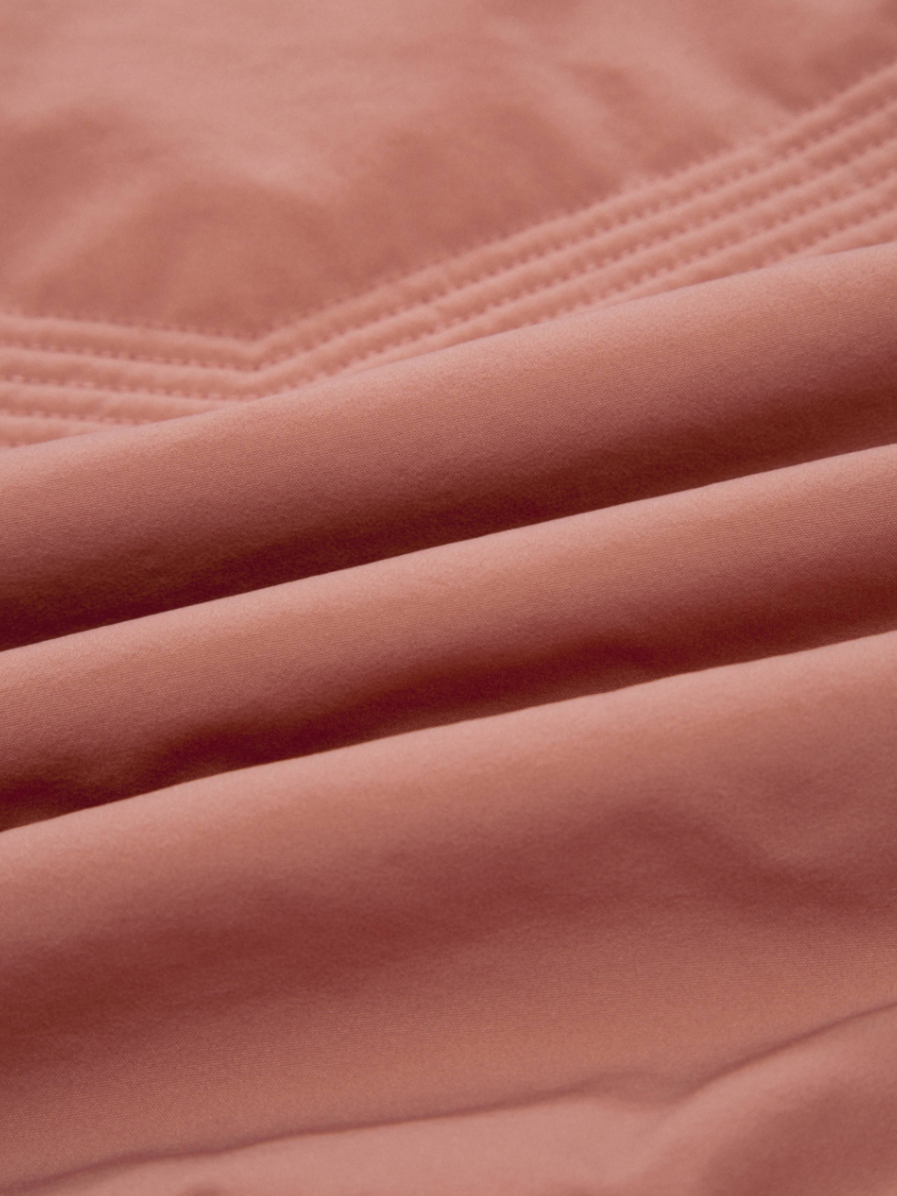 Rena Vest Burned Rose