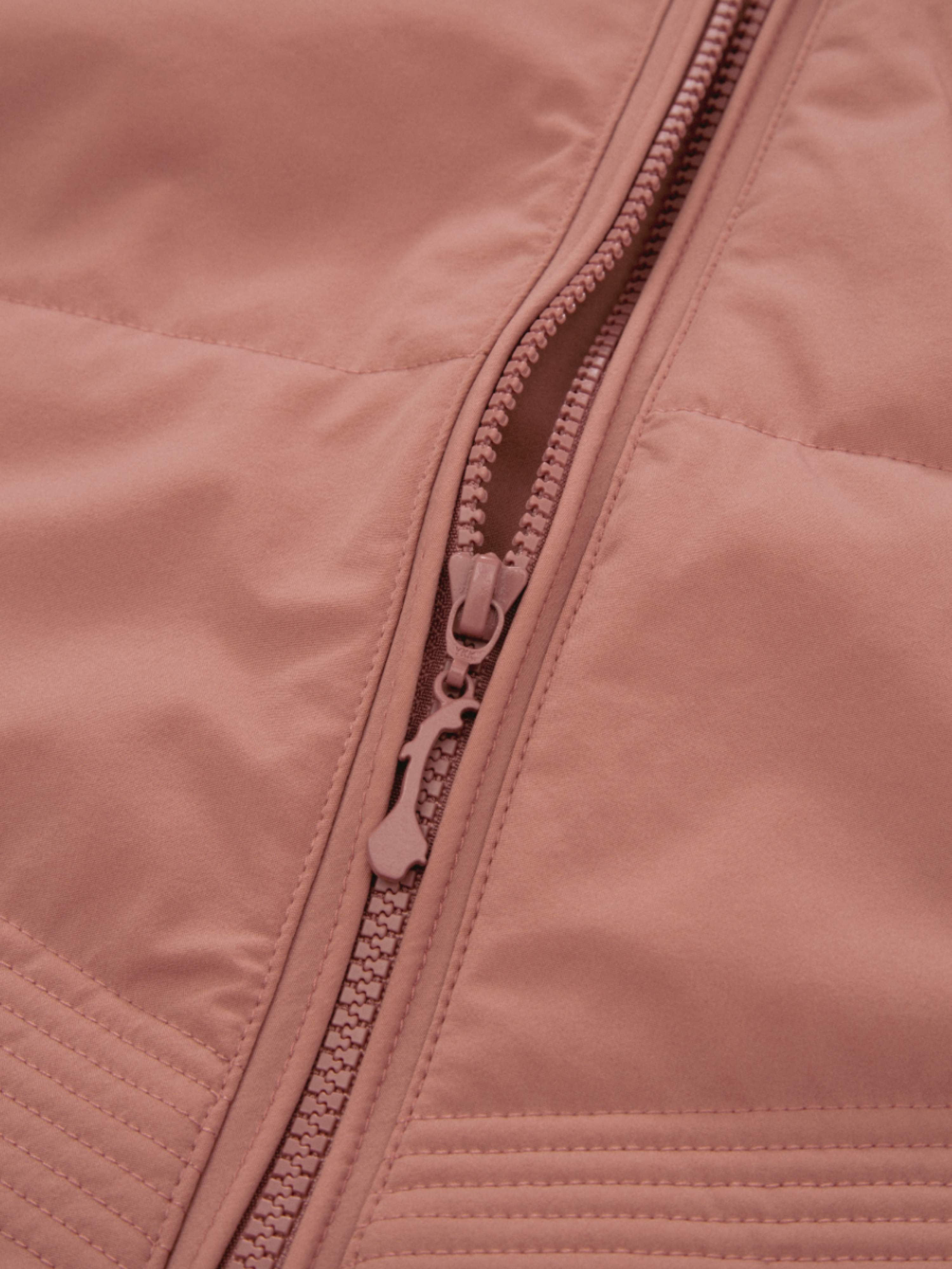 Rena Vest Burned Rose