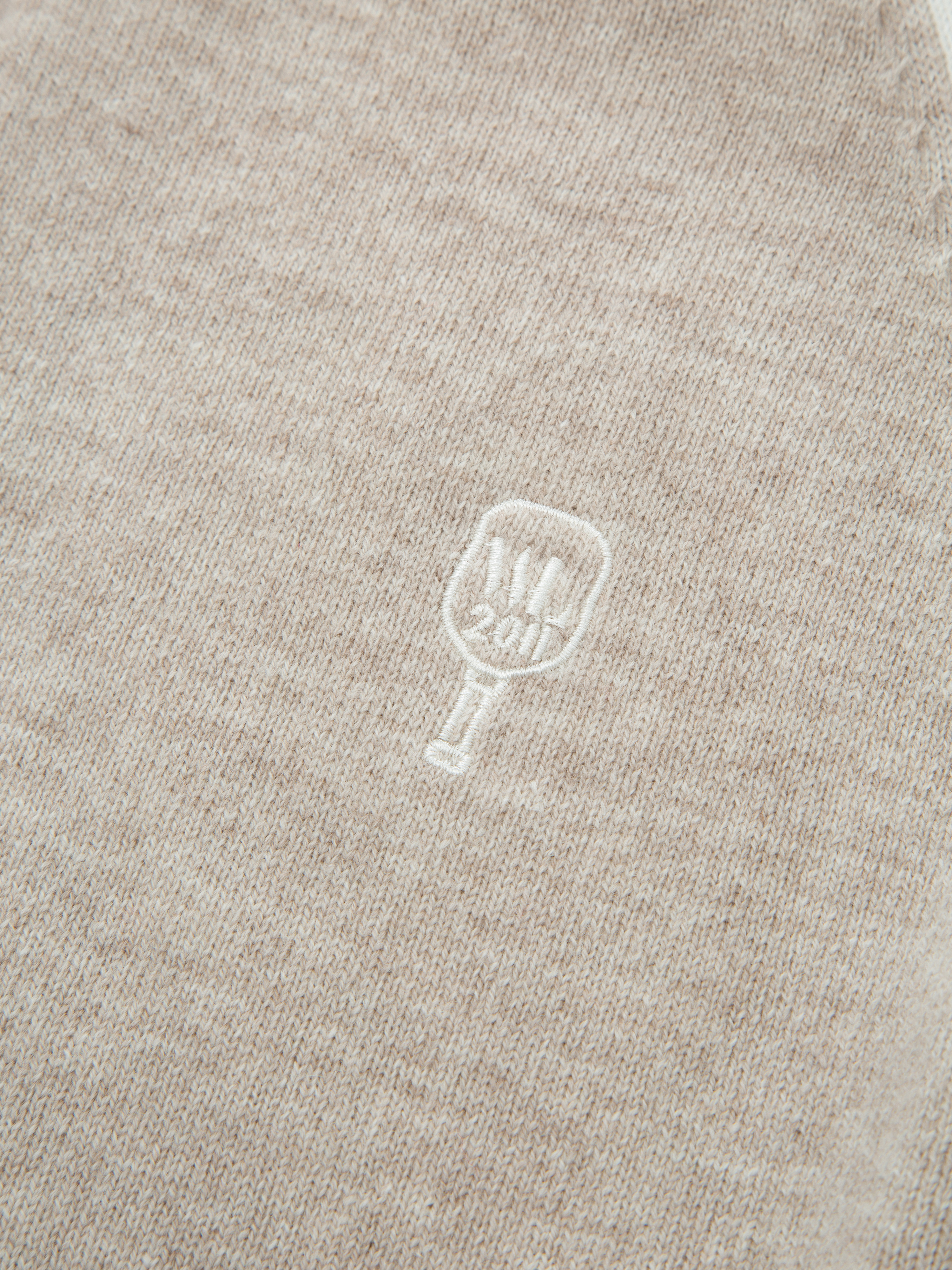 Risdalsfjellet Half-Zip Ullgenser Driftwood
