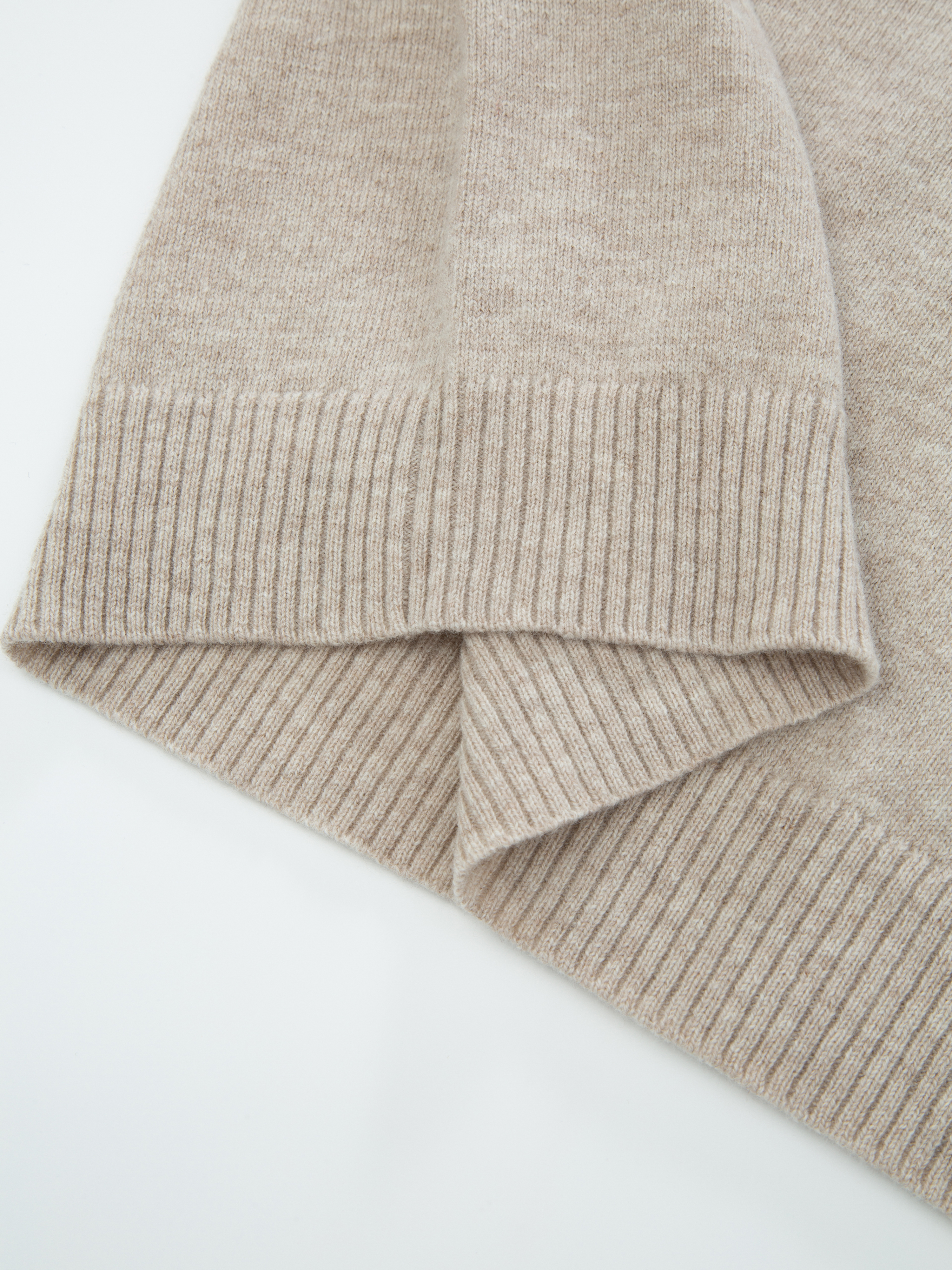 Risdalsfjellet Half-Zip Ullgenser Driftwood