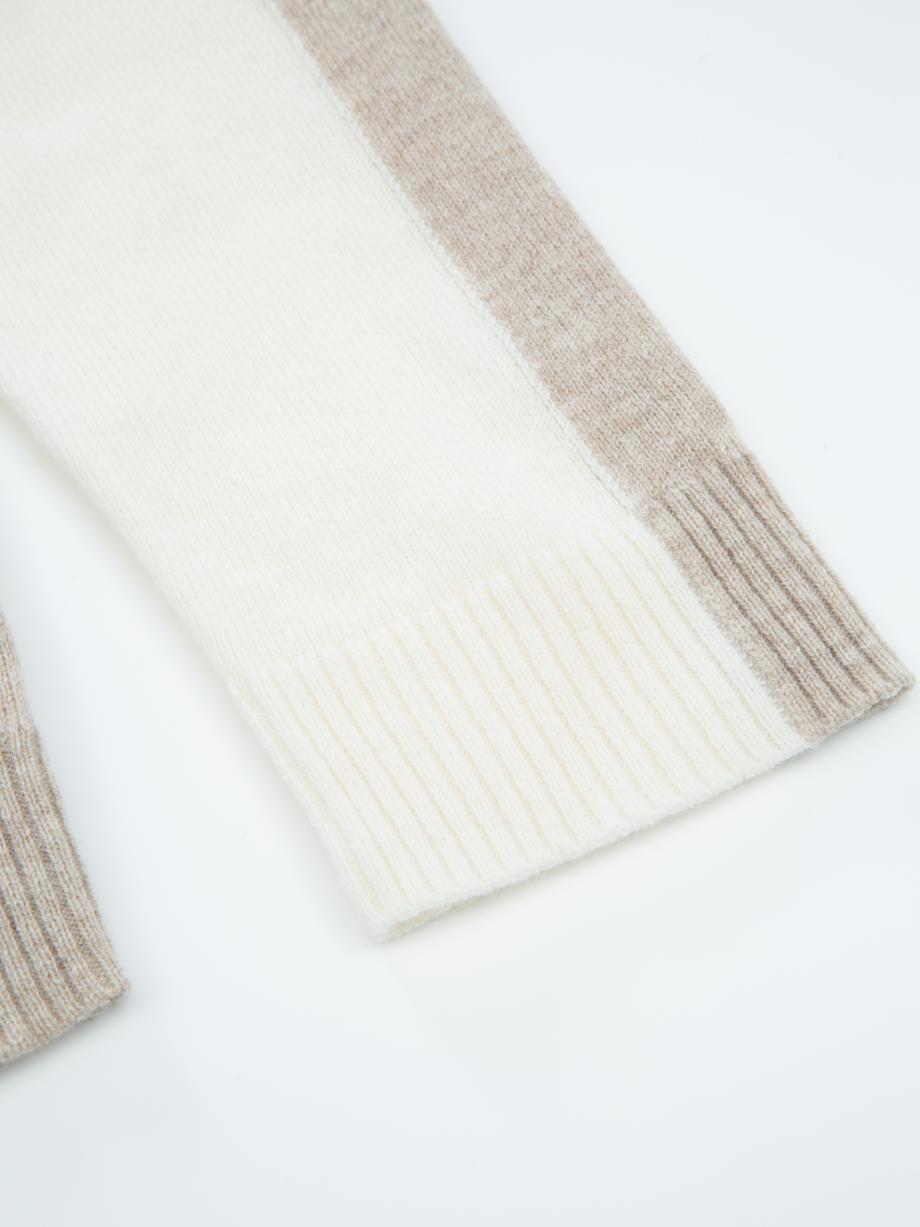 Risdalsfjellet Half-Zip Ullgenser Driftwood