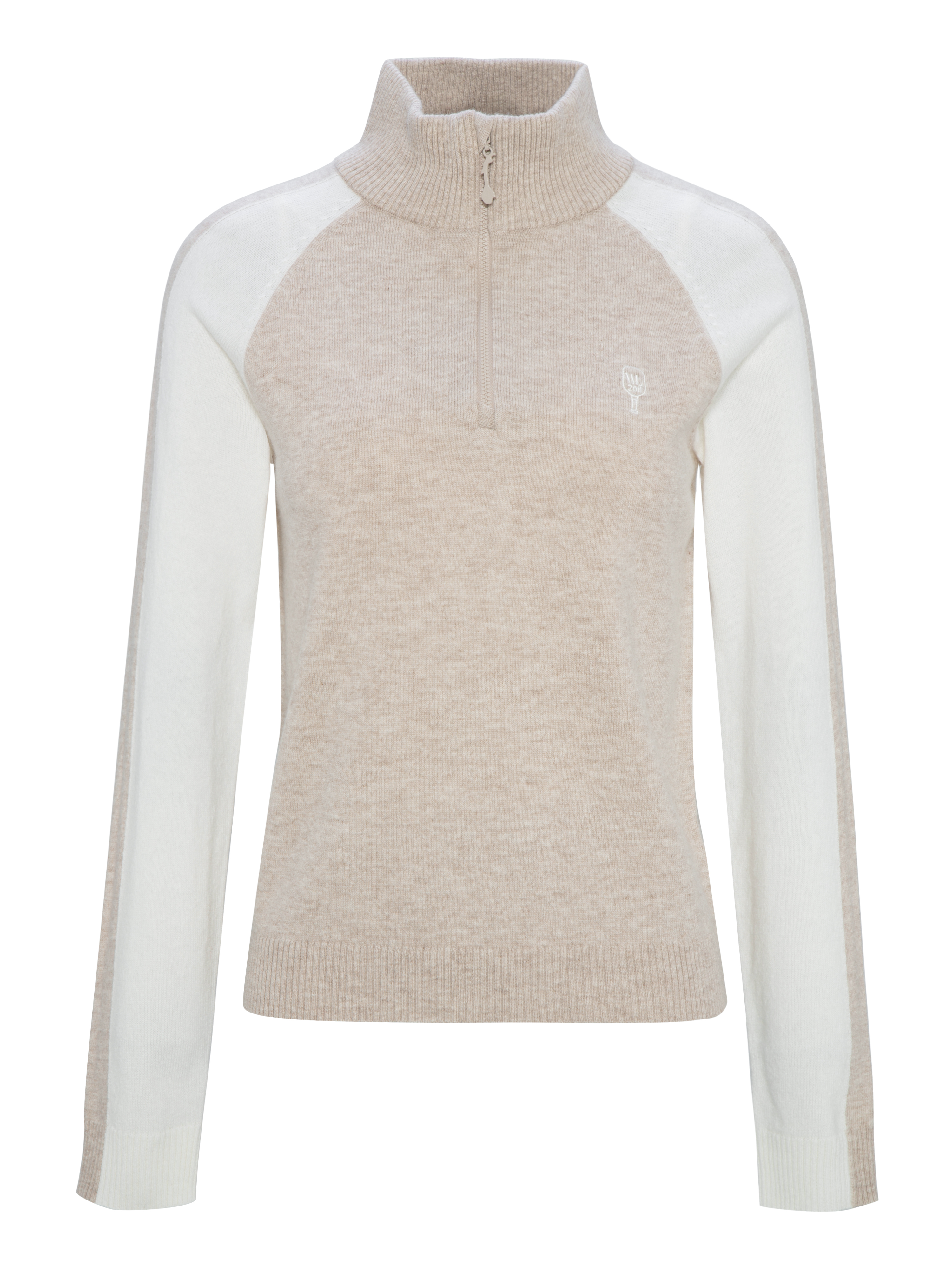 Risdalsfjellet Half-Zip Ullgenser Driftwood