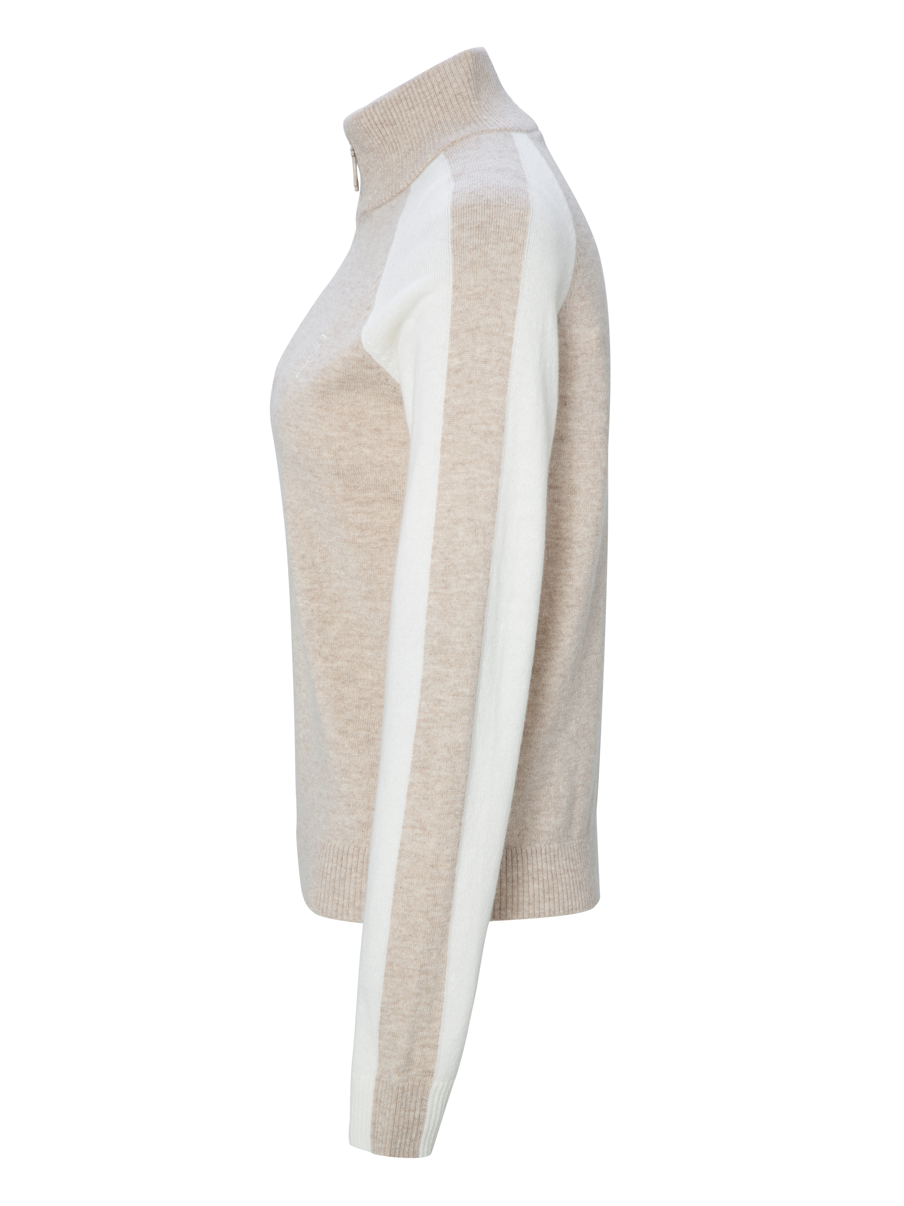 Risdalsfjellet Half-Zip Ullgenser Driftwood