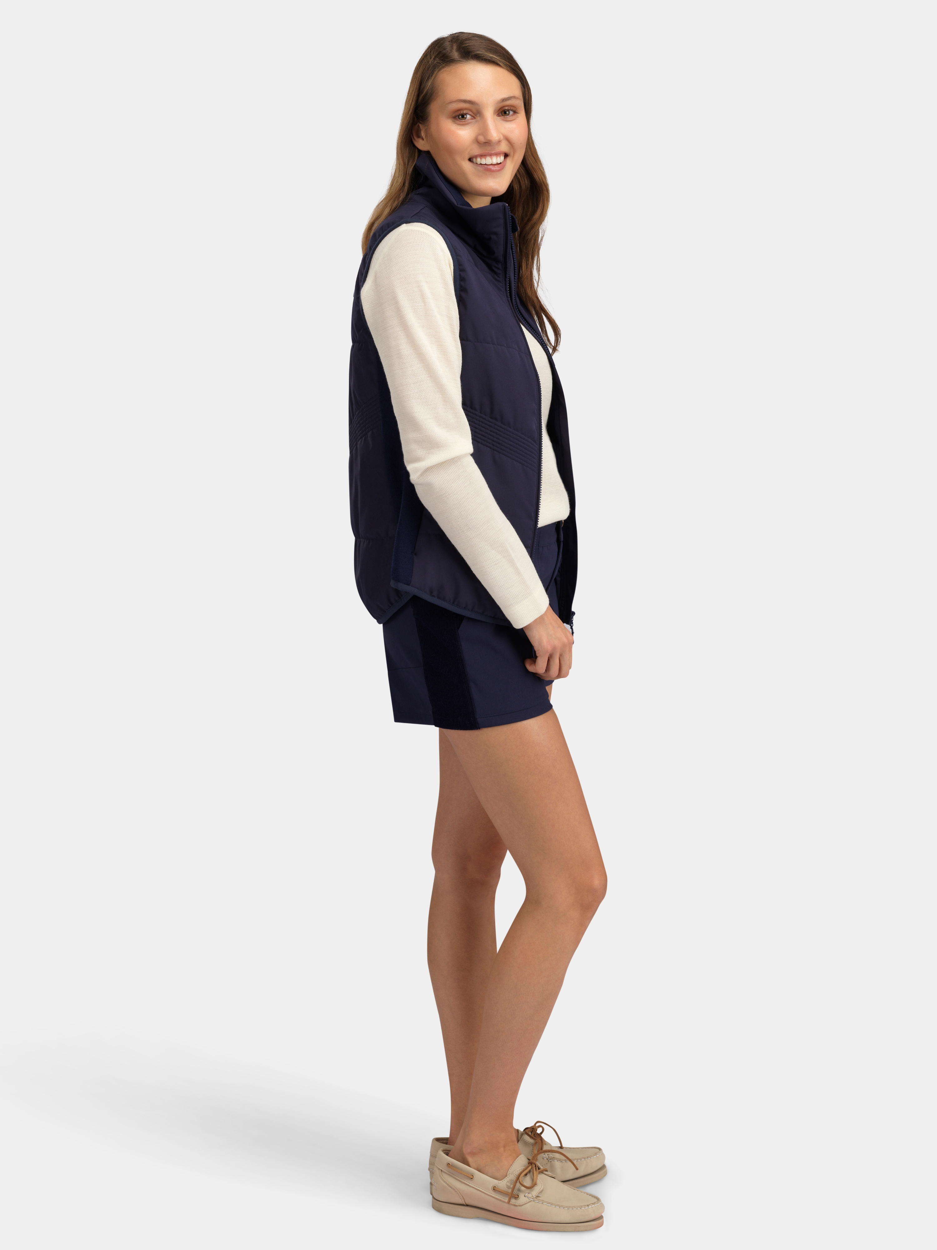 Romsdalseggen Cord Shorts  Blue Ink