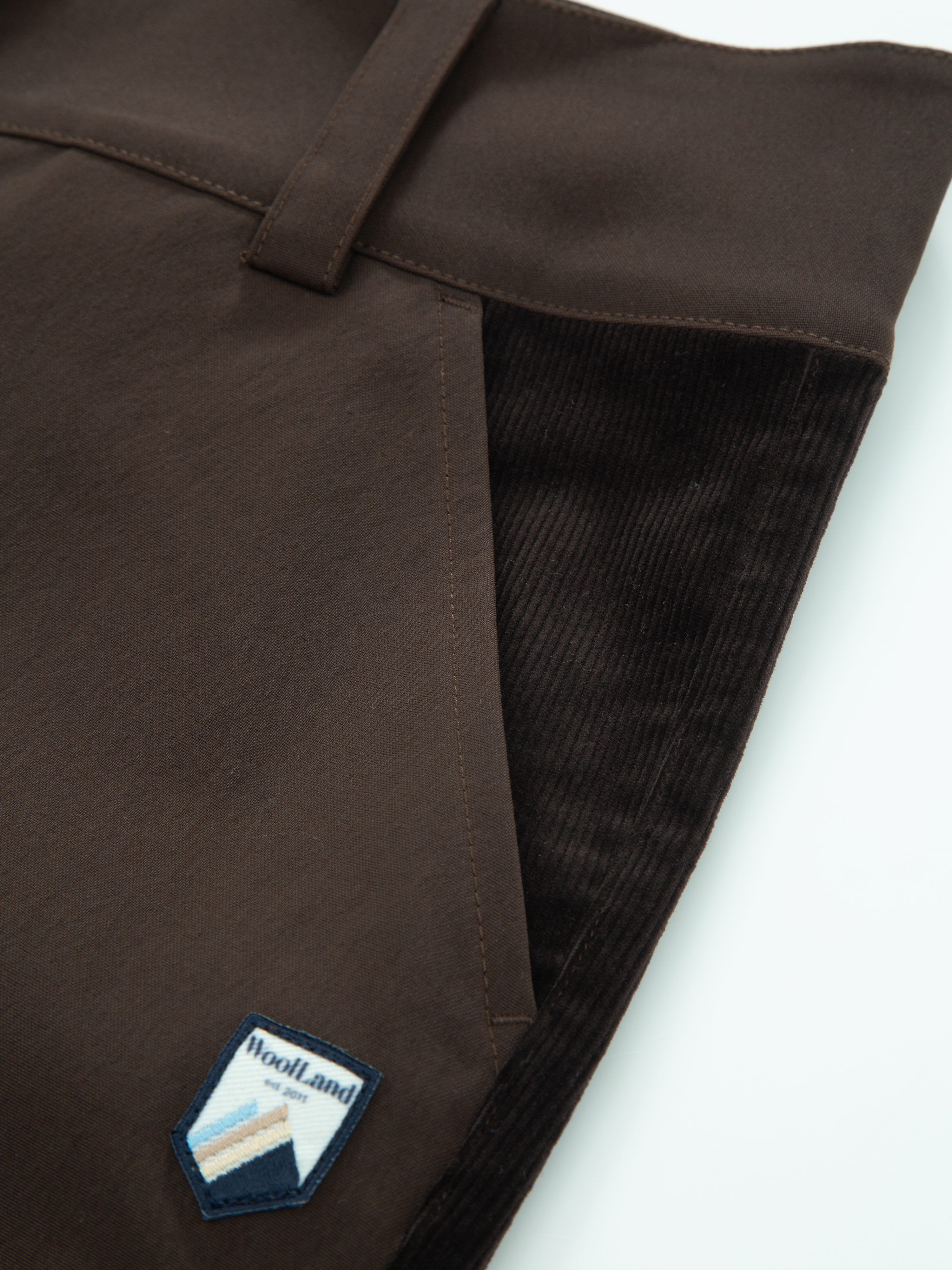 Romsdalshorn Cord Turbukse  Hot Fudge